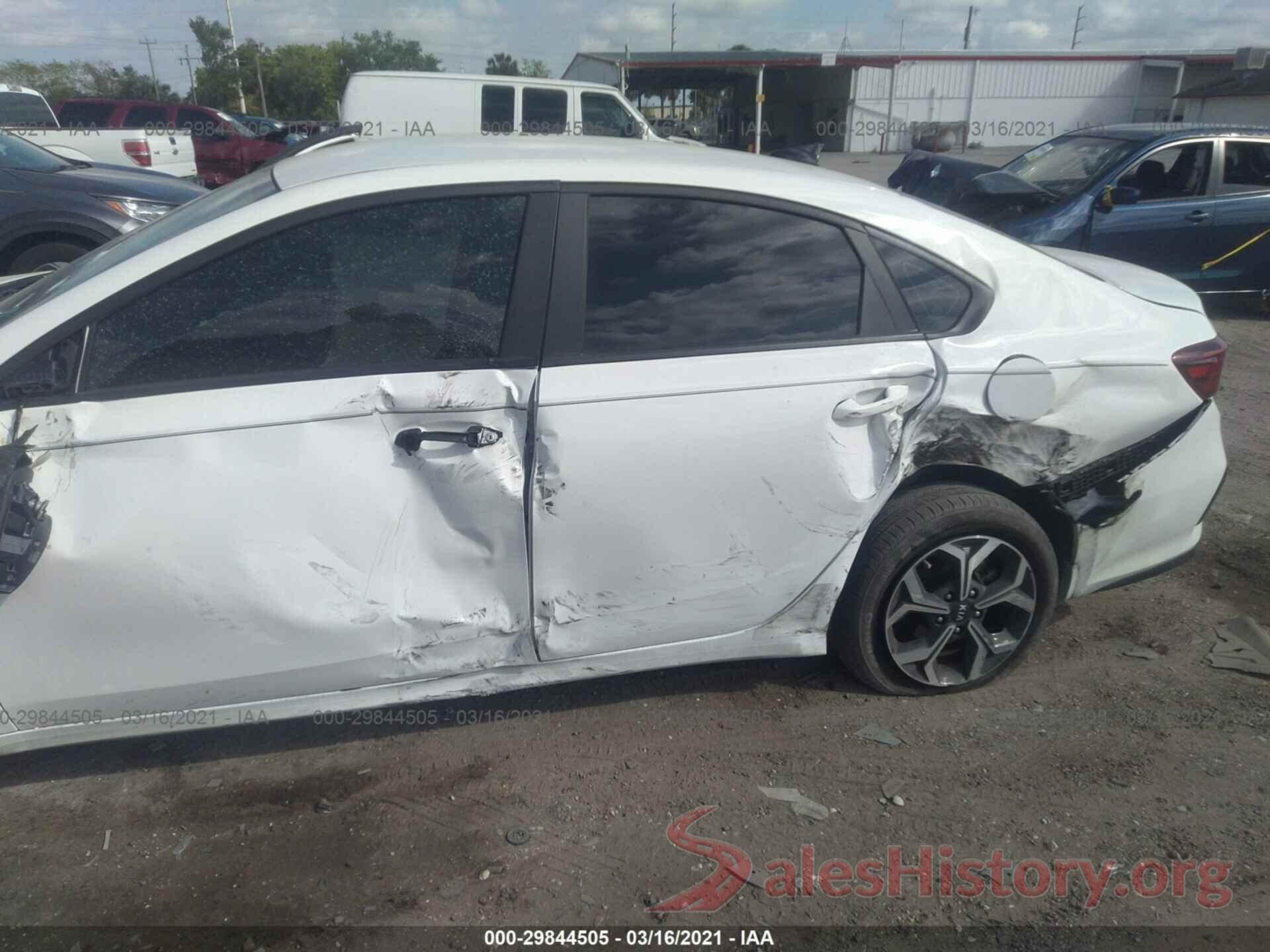 3KPF24AD1LE214455 2020 KIA FORTE