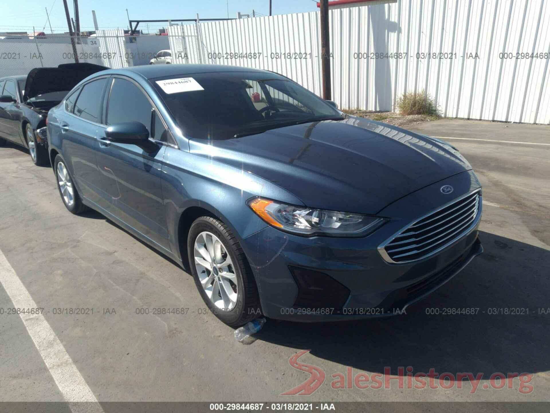 3FA6P0HD2KR153274 2019 FORD FUSION