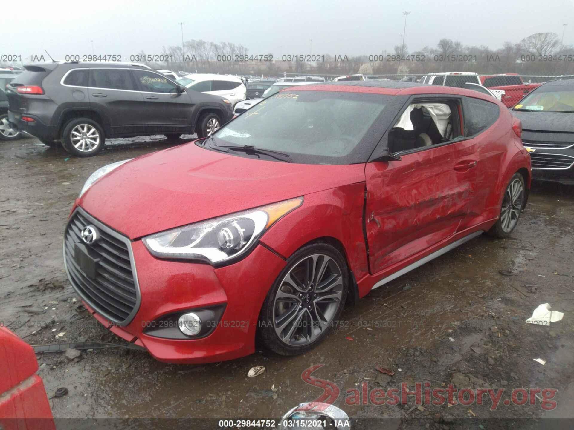 KMHTC6AE9GU302662 2016 HYUNDAI VELOSTER