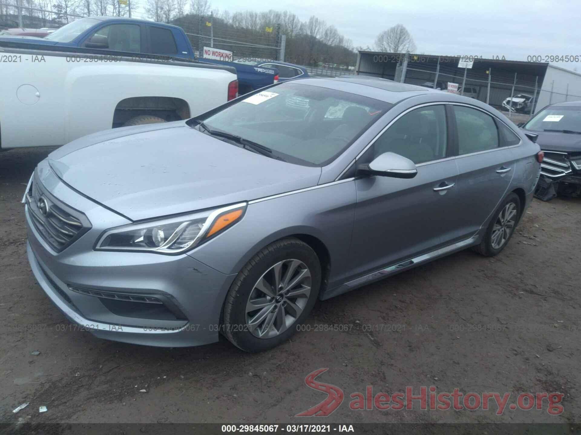 5NPE34AF4HH525178 2017 HYUNDAI SONATA