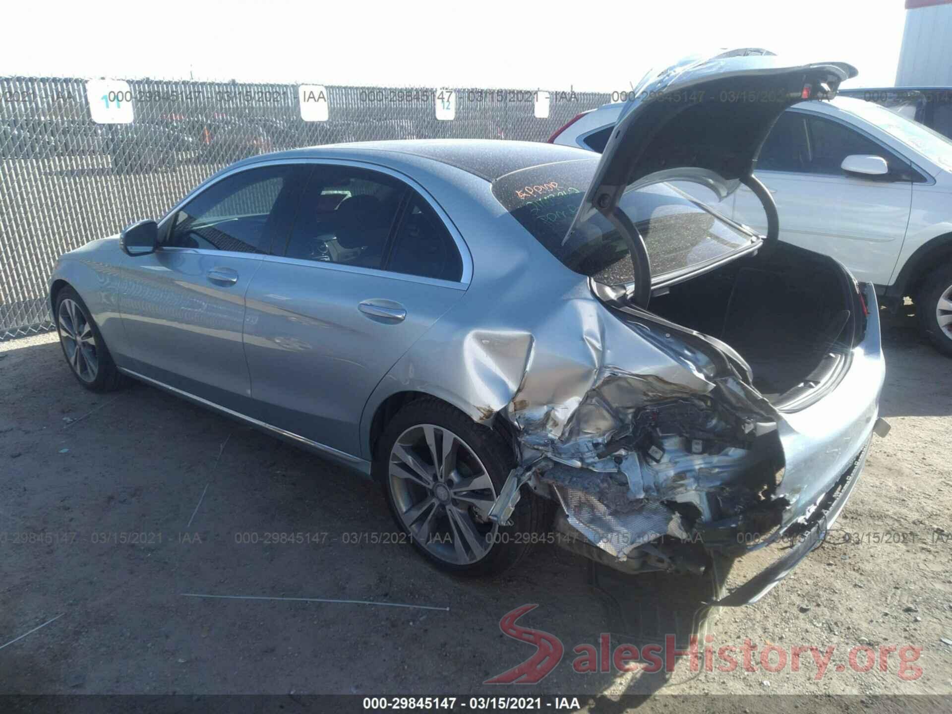 55SWF4JB2GU132221 2016 MERCEDES-BENZ C-CLASS