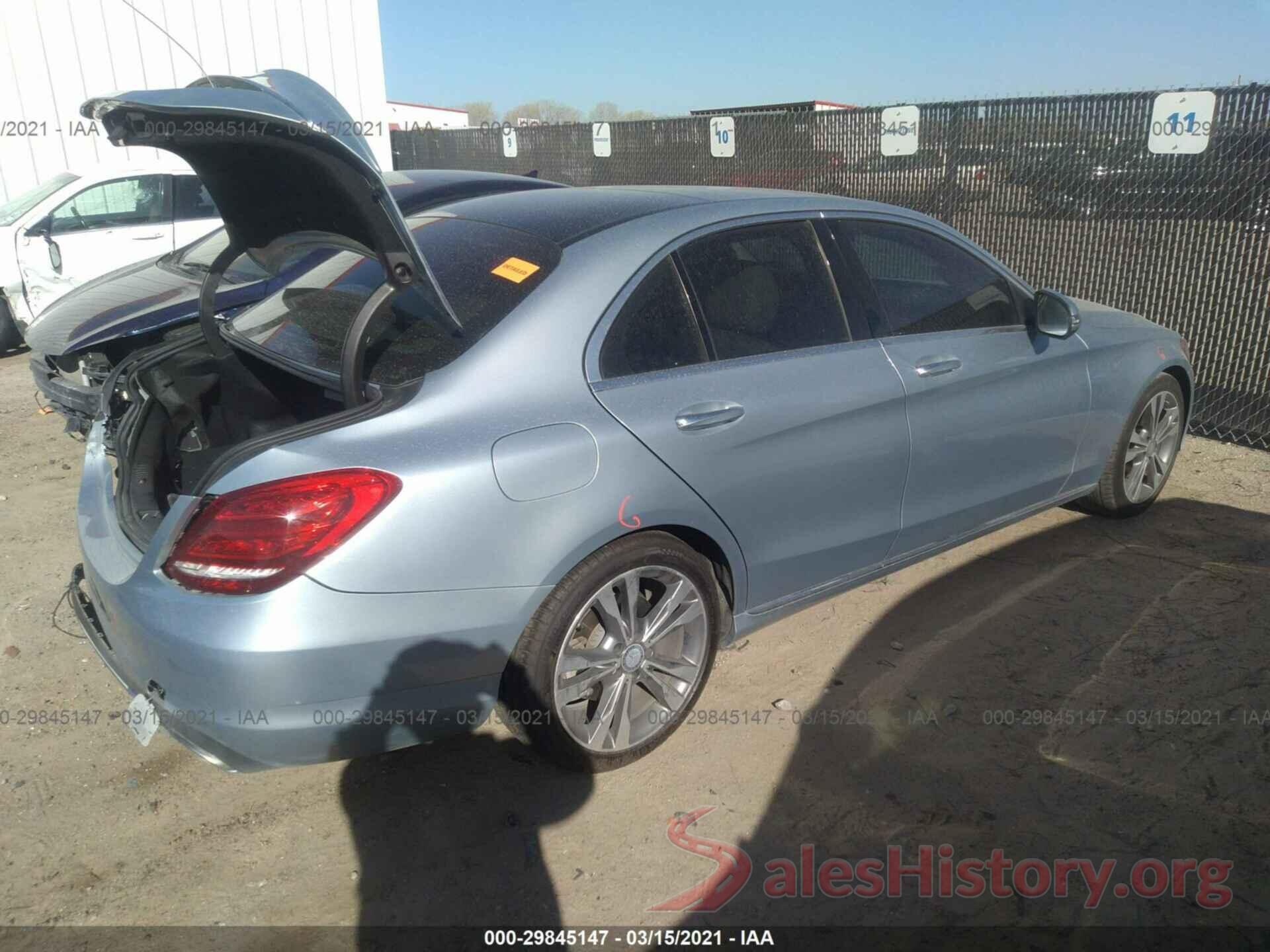 55SWF4JB2GU132221 2016 MERCEDES-BENZ C-CLASS