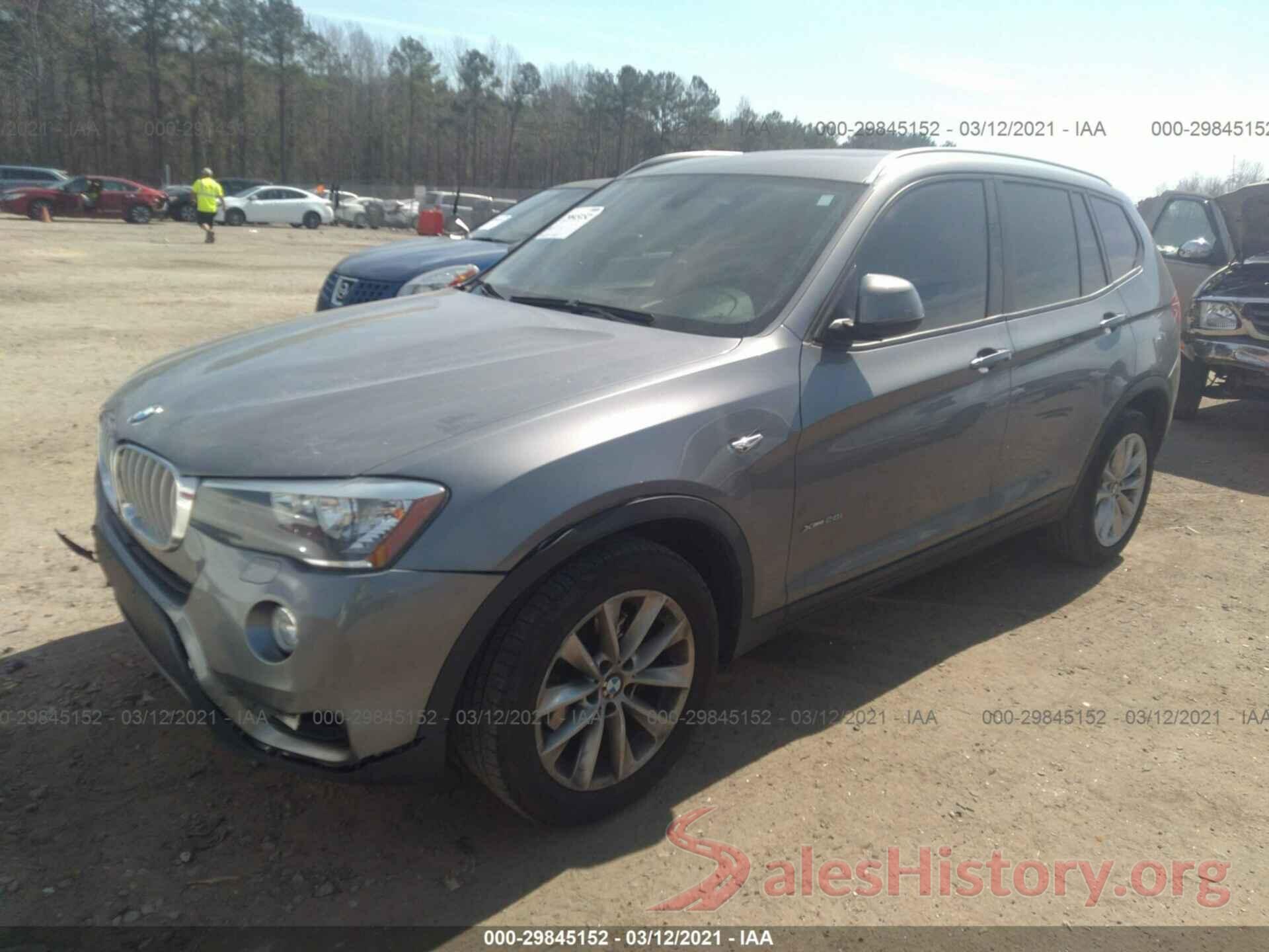 5UXWX9C53G0D71490 2016 BMW X3