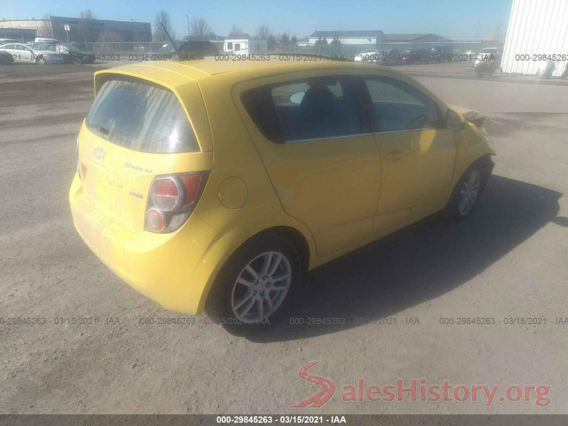 1G1JC6SB2G4122299 2016 CHEVROLET SONIC