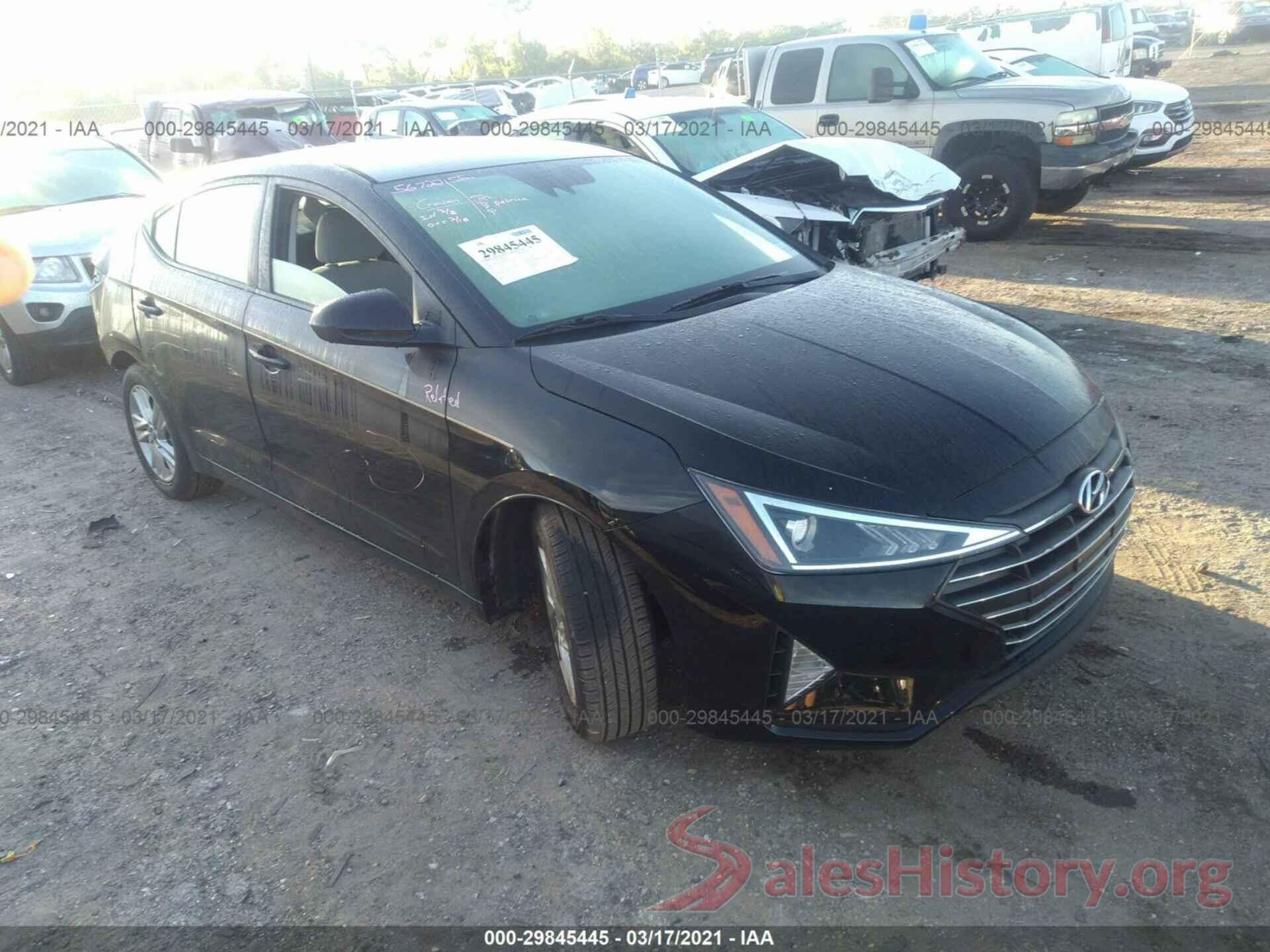 5NPD84LF0LH597692 2020 HYUNDAI ELANTRA