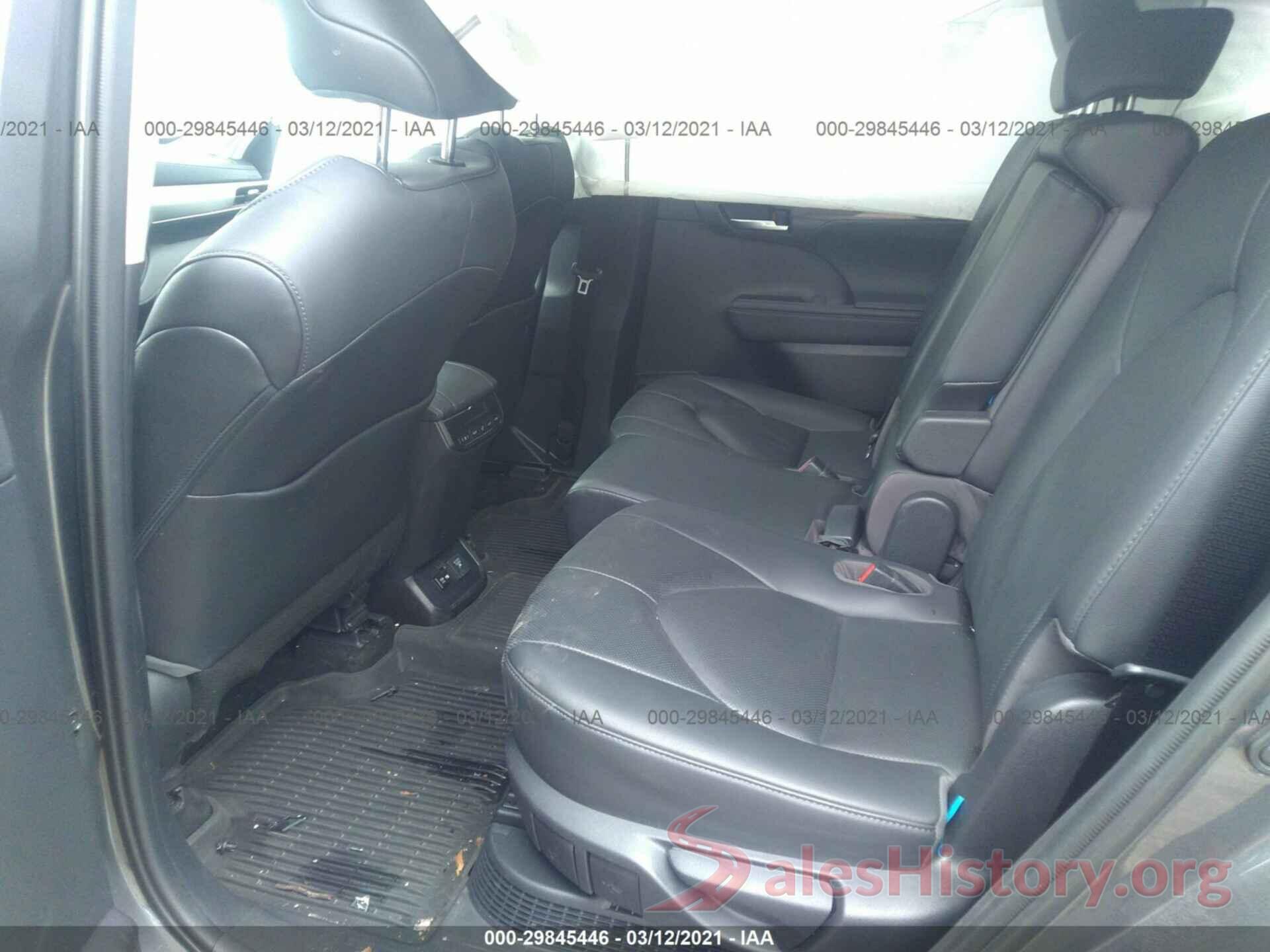 5TDDBRCH5LS009490 2020 TOYOTA HIGHLANDER