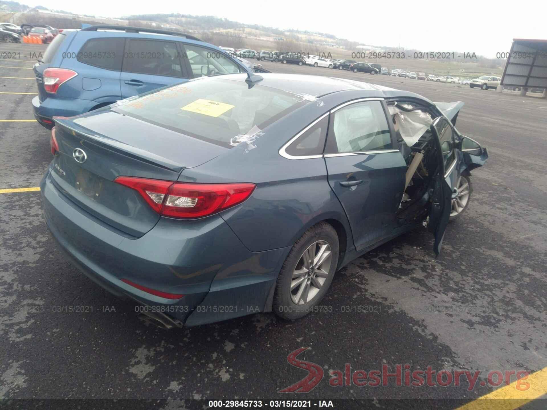 5NPE24AF8GH342657 2016 HYUNDAI SONATA