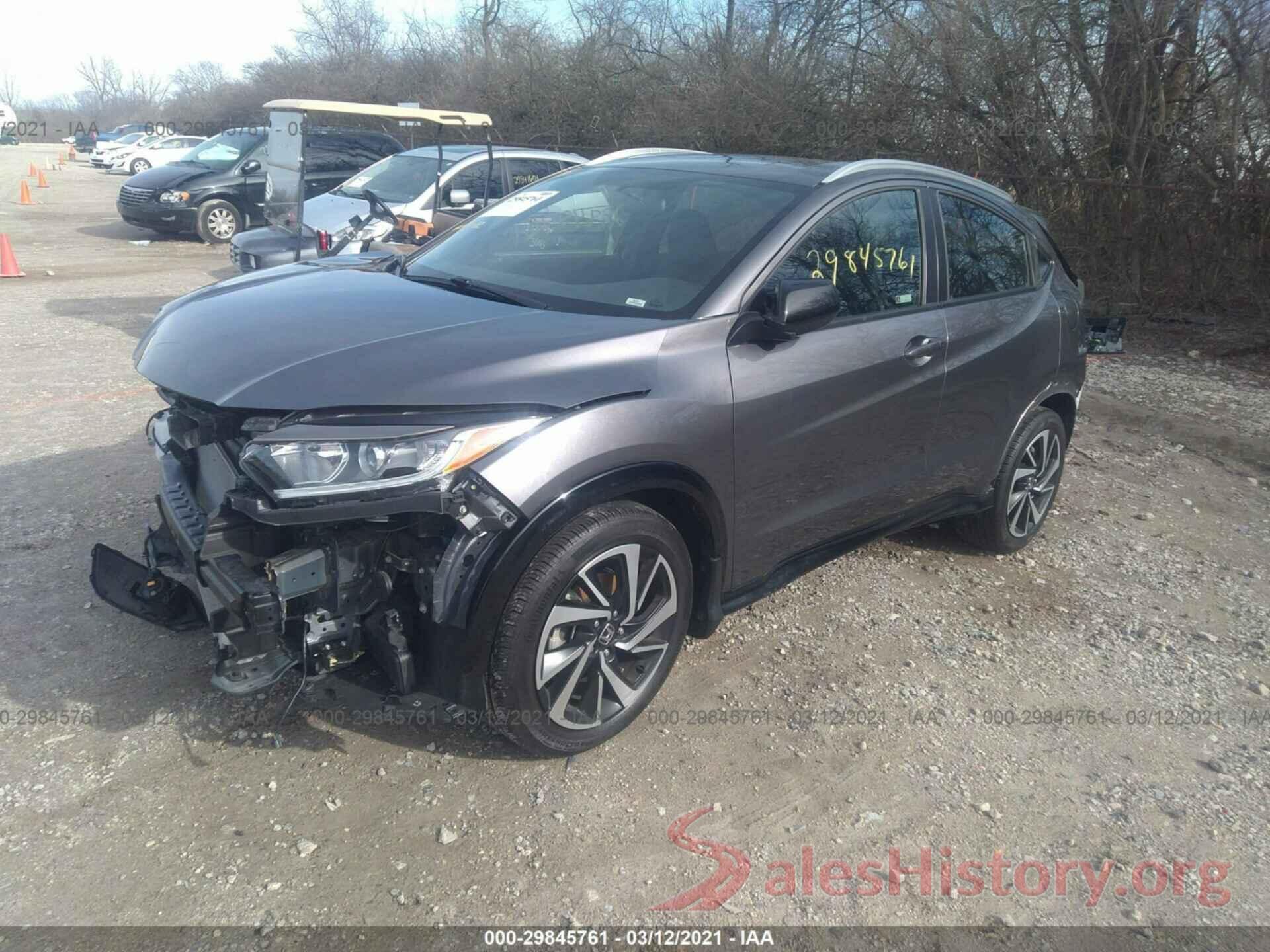 3CZRU6H14KG700656 2019 HONDA HR-V