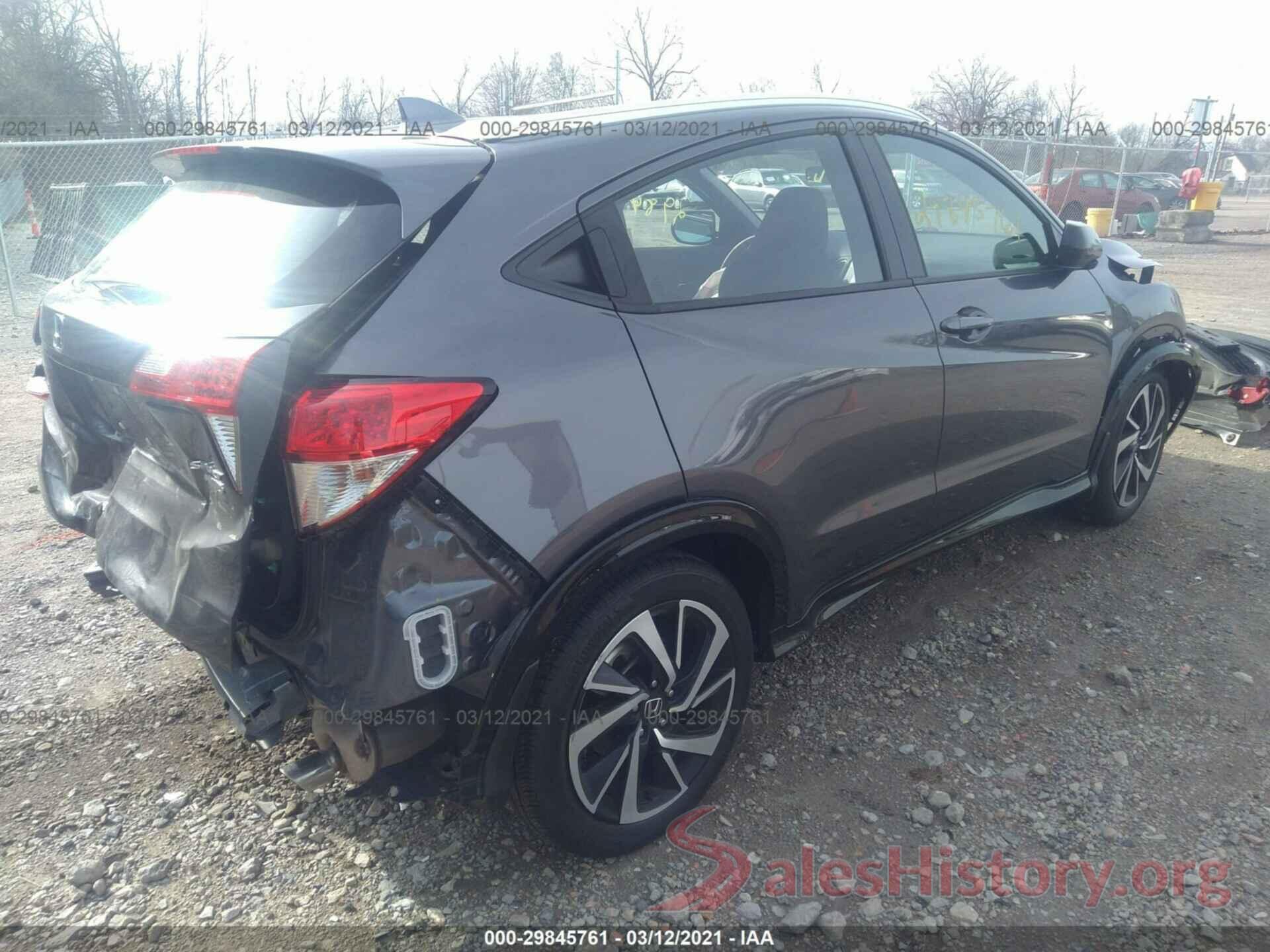 3CZRU6H14KG700656 2019 HONDA HR-V