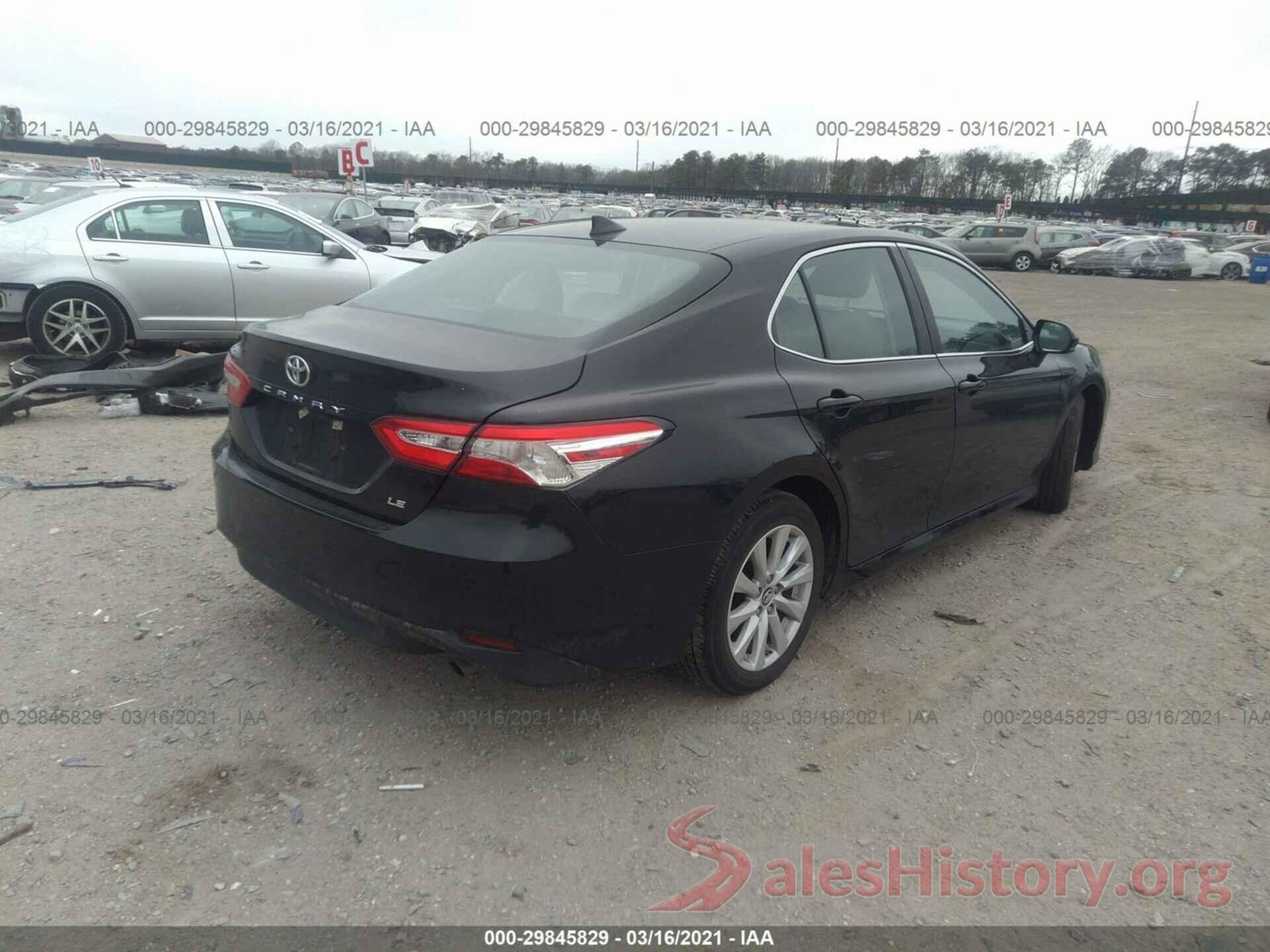 4T1B11HK8KU850161 2019 TOYOTA CAMRY