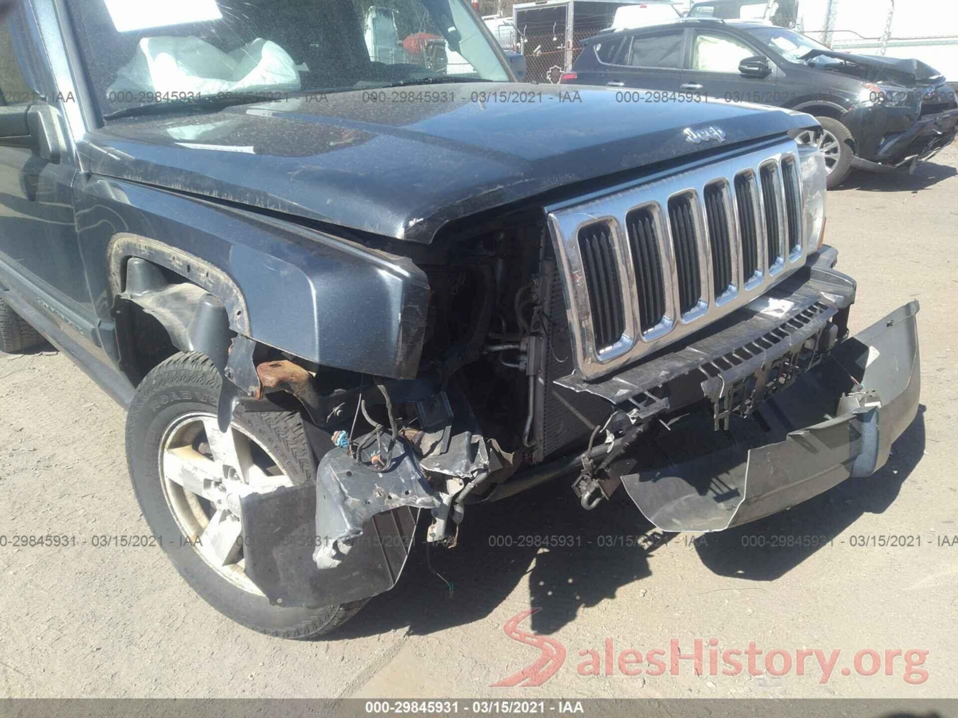 WP0AA2A80KS260990 2008 JEEP COMMANDER