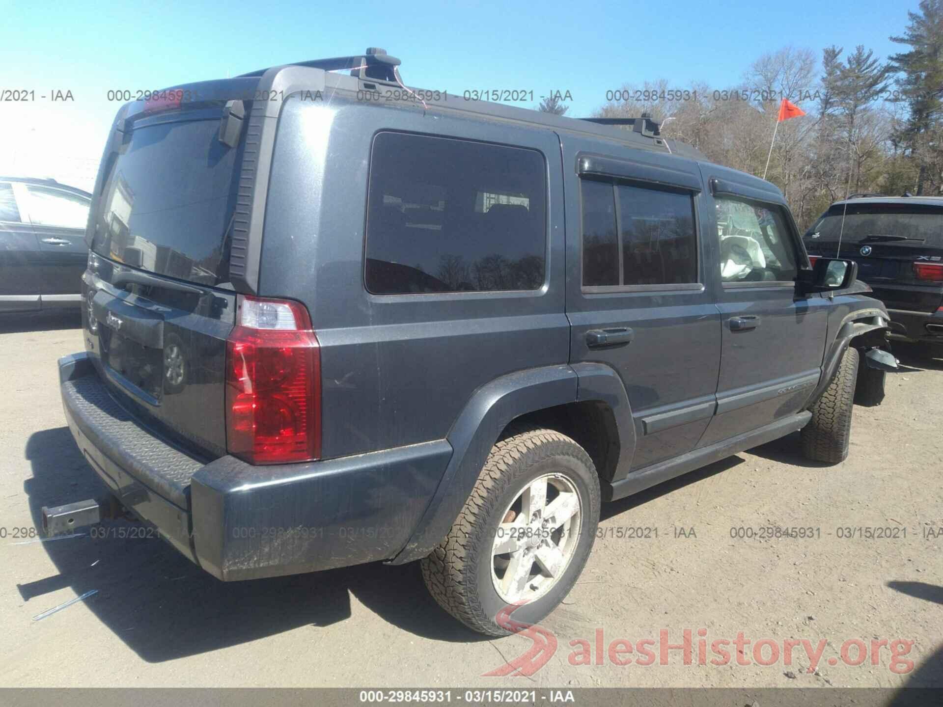 WP0AA2A80KS260990 2008 JEEP COMMANDER