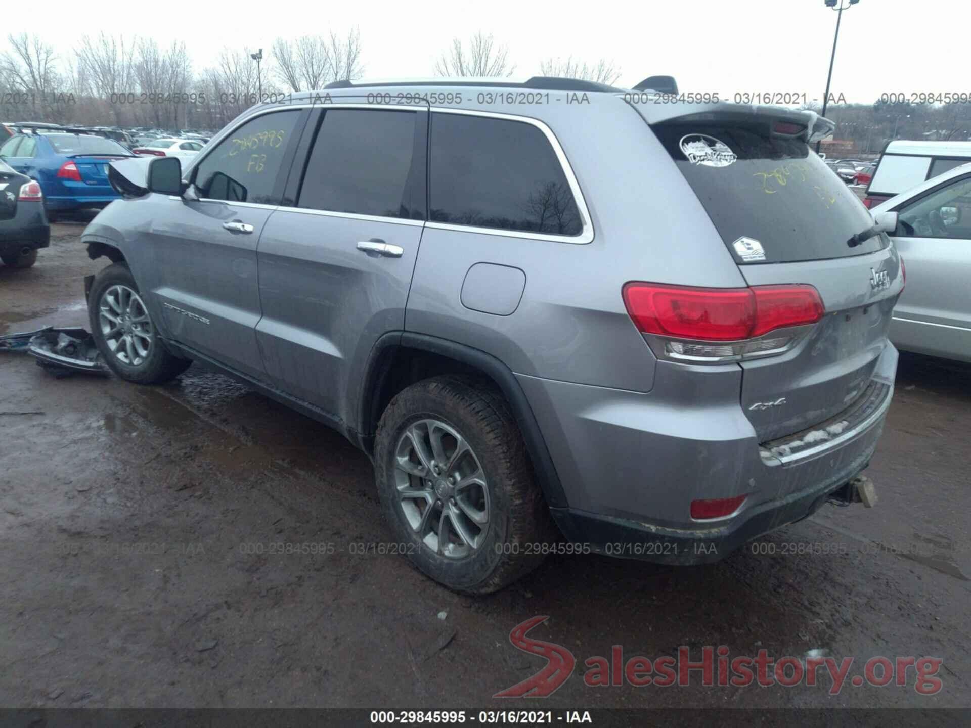 1C4RJFBG7GC386006 2016 JEEP GRAND CHEROKEE