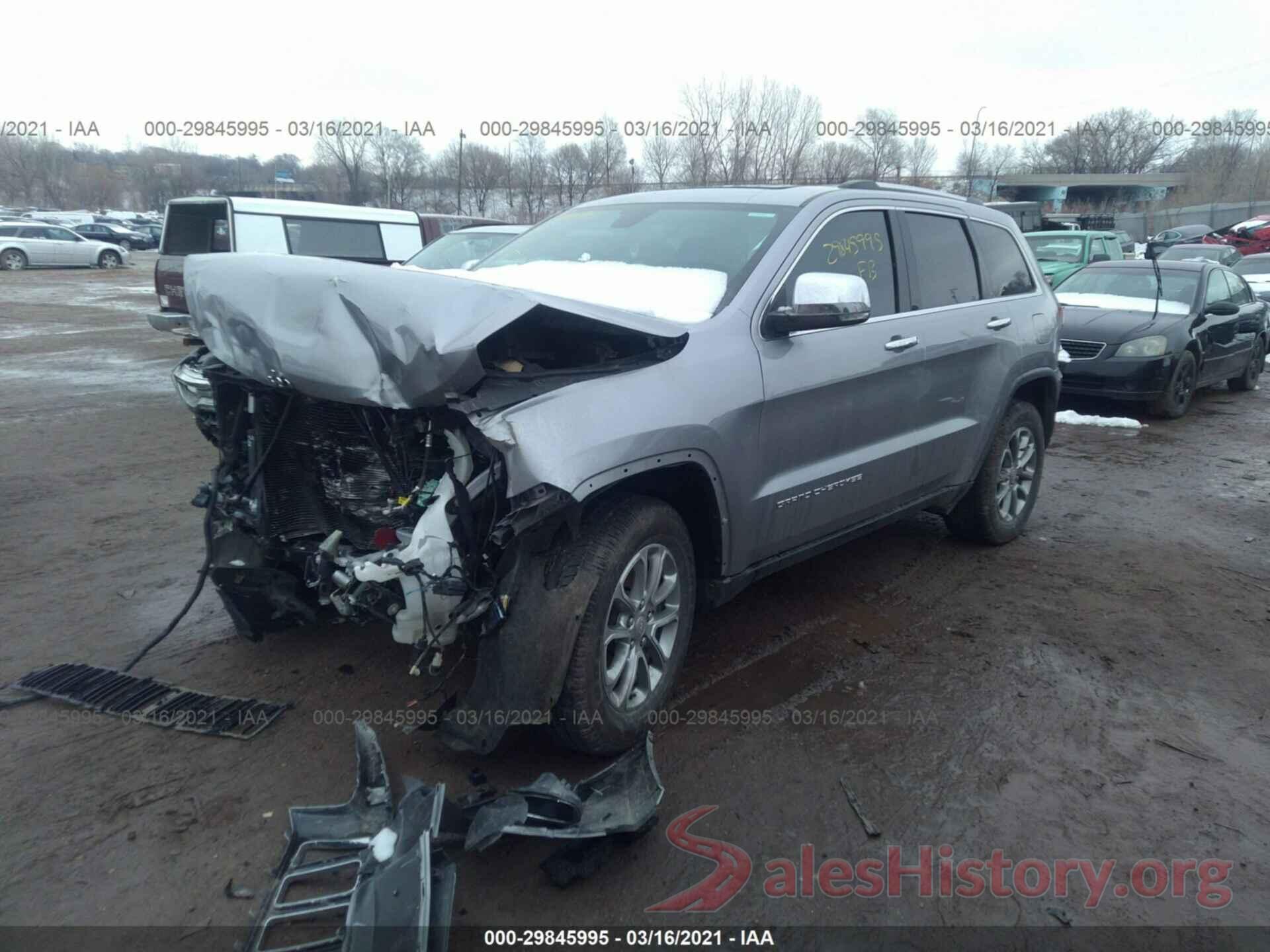 1C4RJFBG7GC386006 2016 JEEP GRAND CHEROKEE