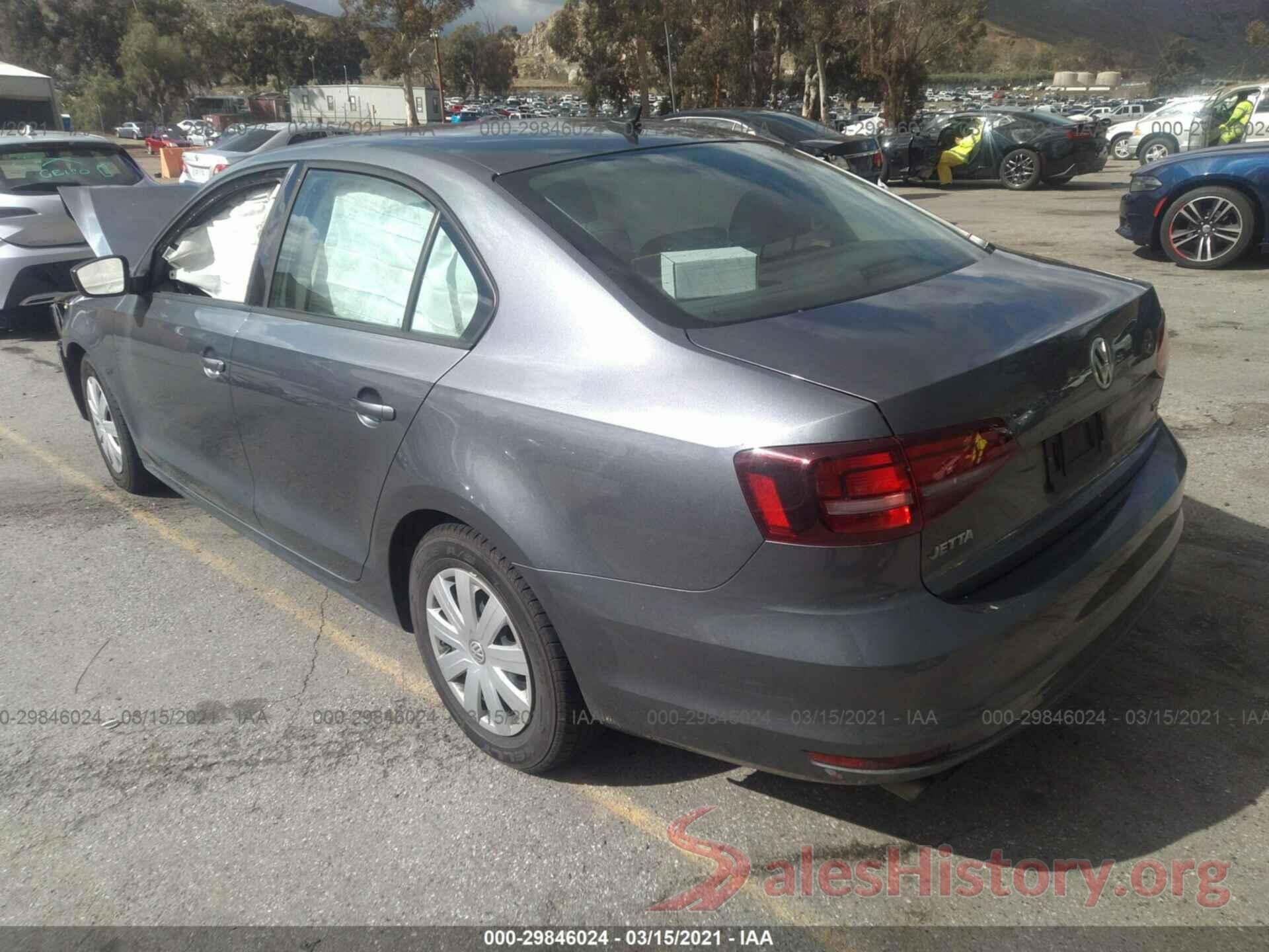 3VW267AJ2GM291127 2016 VOLKSWAGEN JETTA SEDAN