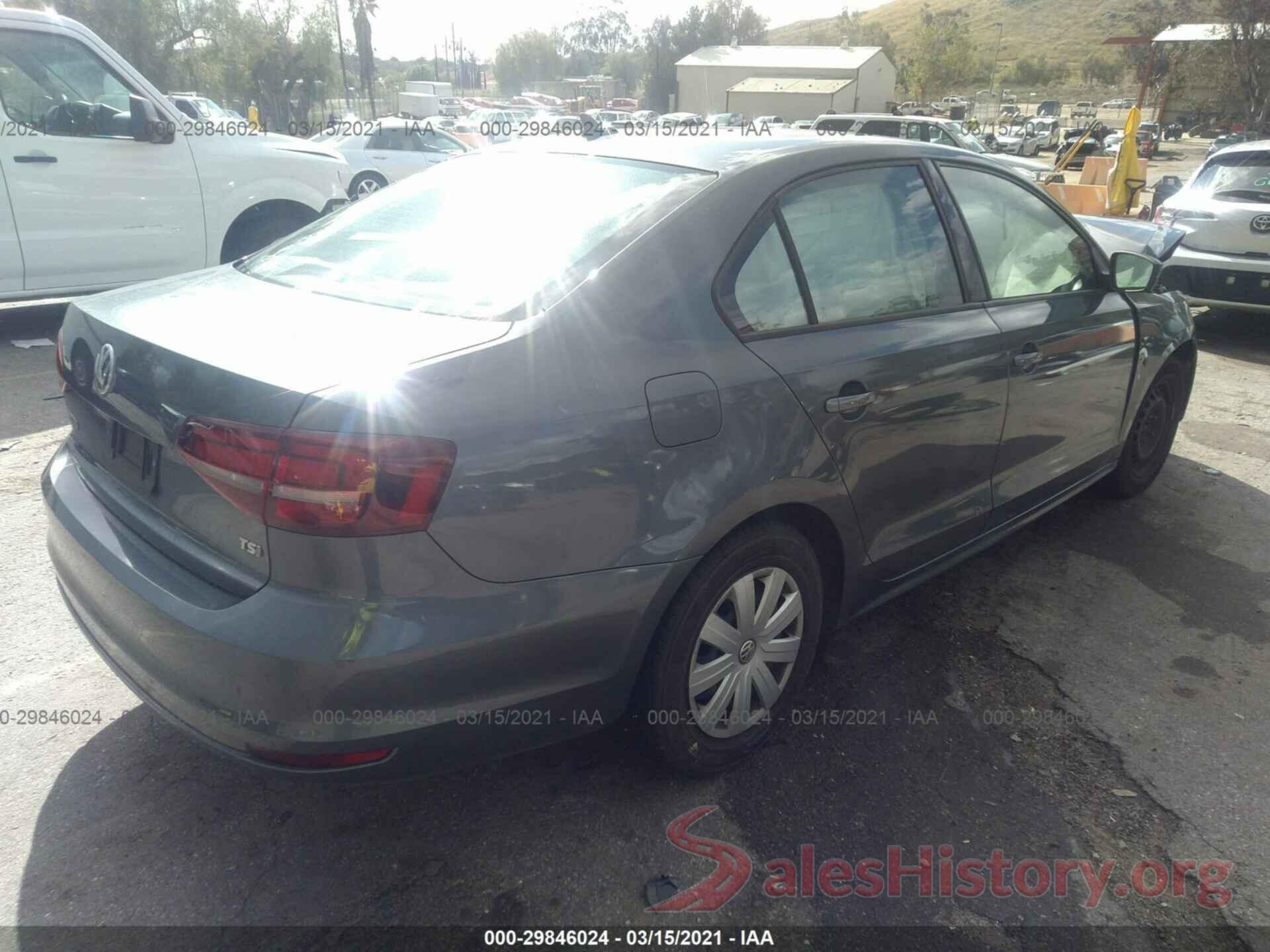 3VW267AJ2GM291127 2016 VOLKSWAGEN JETTA SEDAN