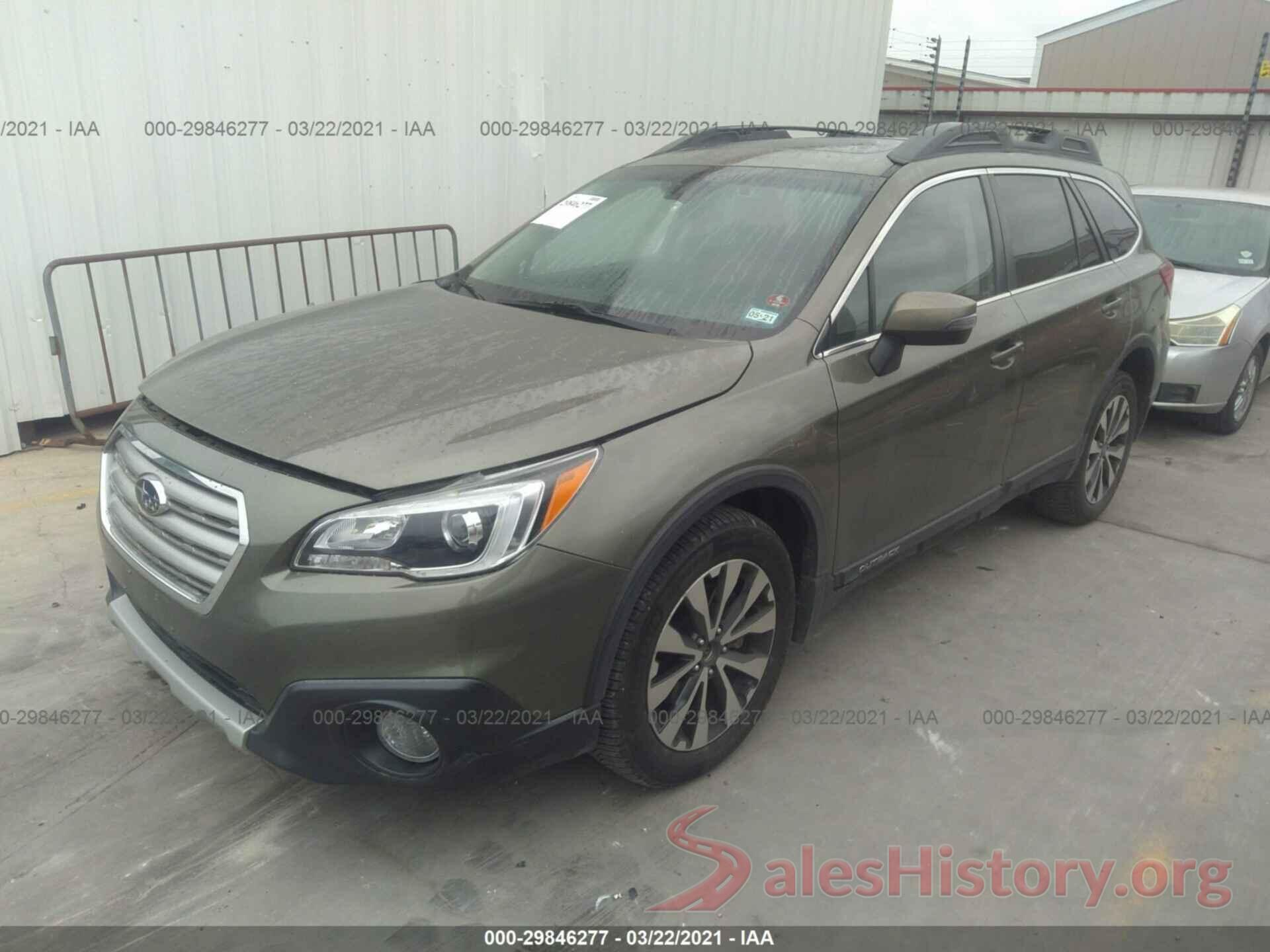 4S4BSENC5G3346164 2016 SUBARU OUTBACK