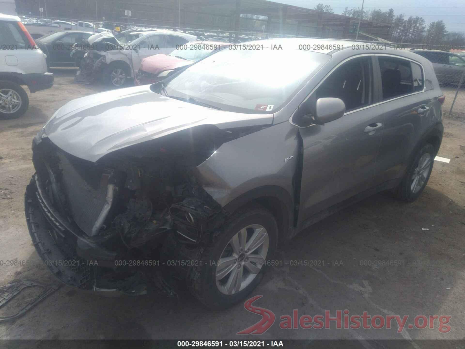 KNDPMCAC1K7591883 2019 KIA SPORTAGE