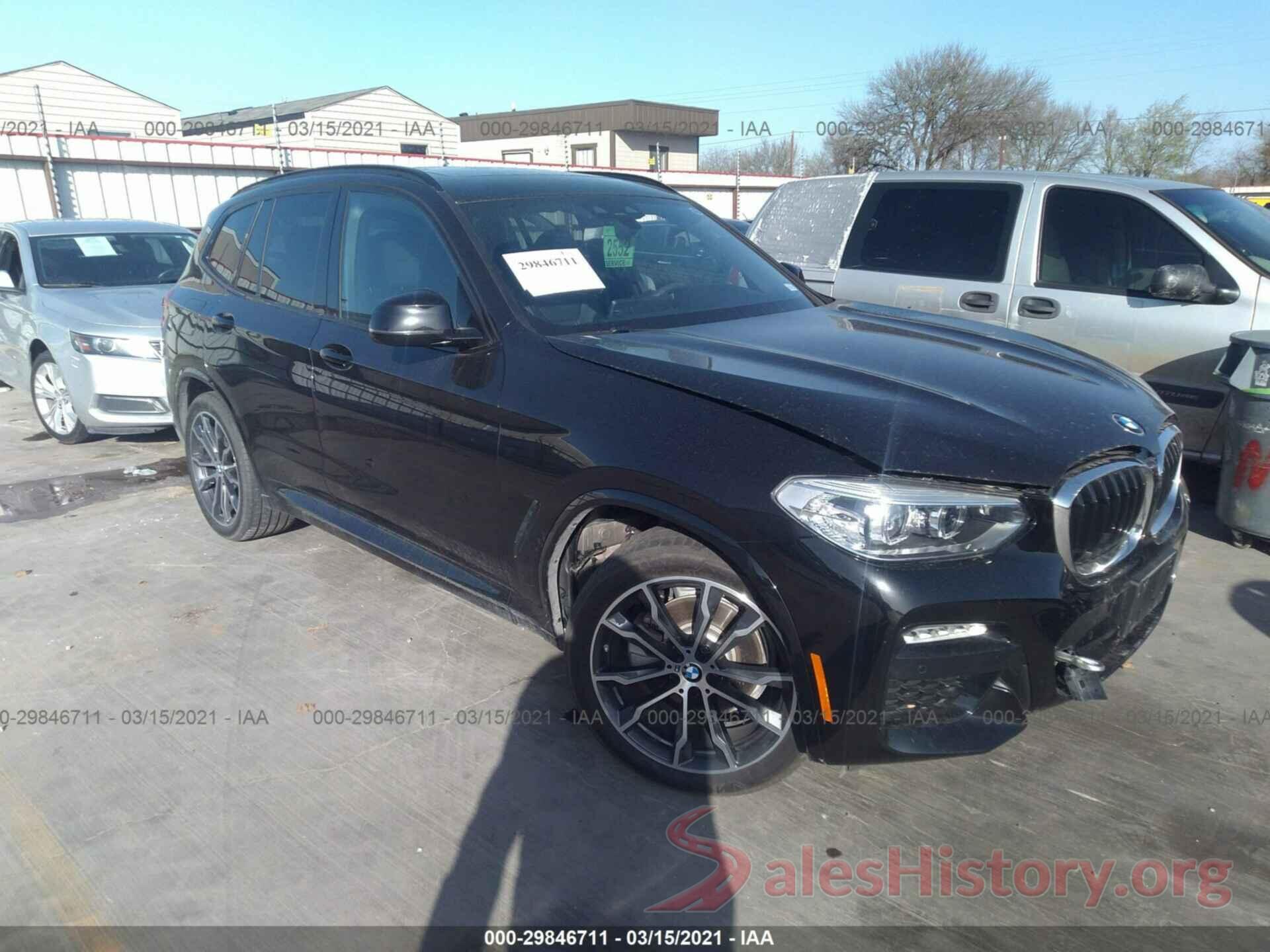 5UXTR7C51KLR49656 2019 BMW X3