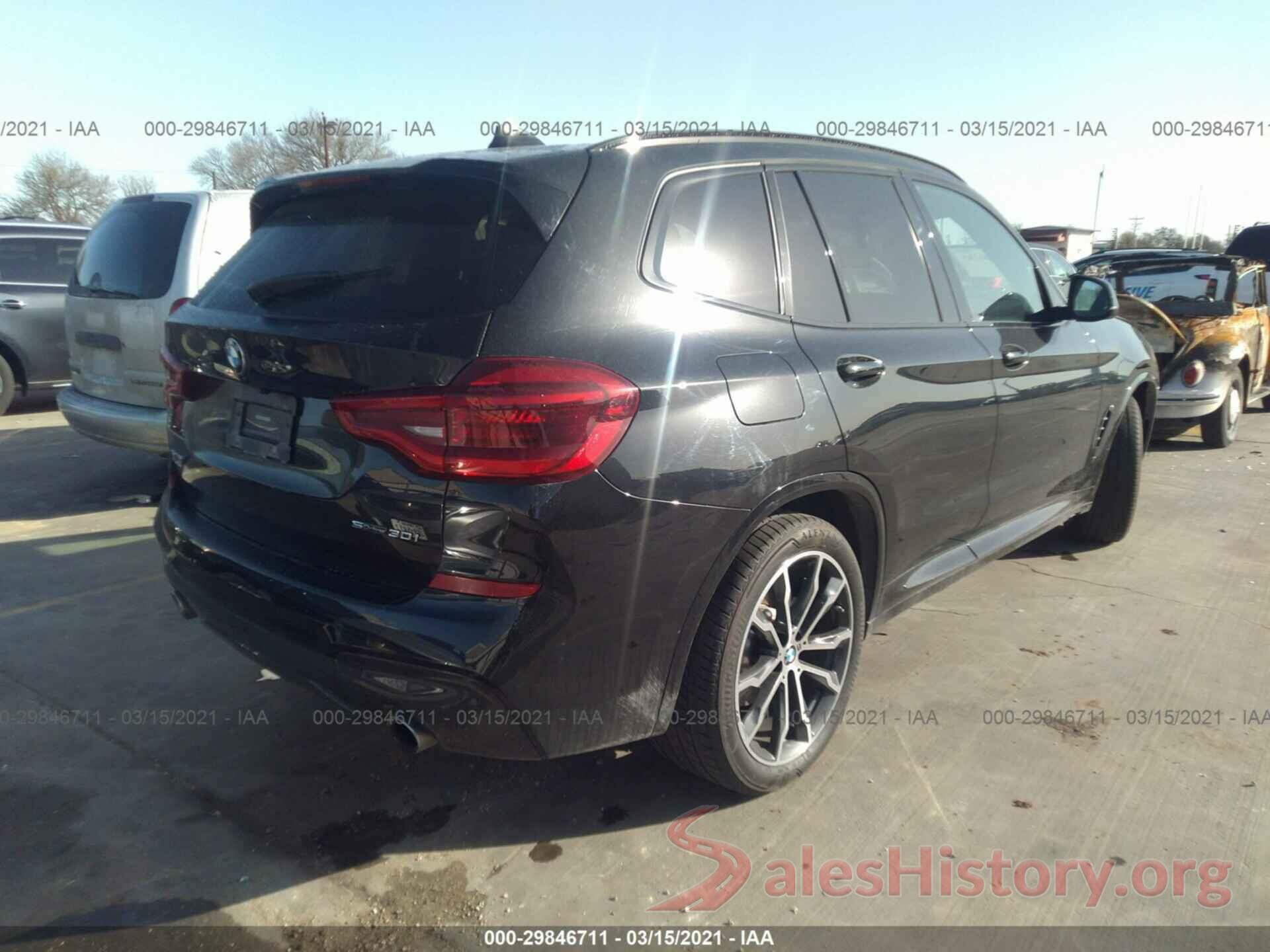 5UXTR7C51KLR49656 2019 BMW X3