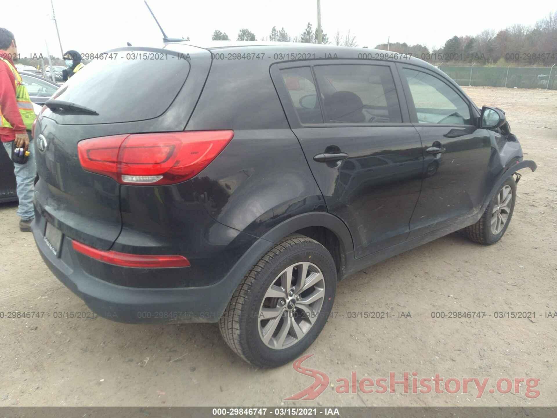 KNDPB3AC3G7841136 2016 KIA SPORTAGE