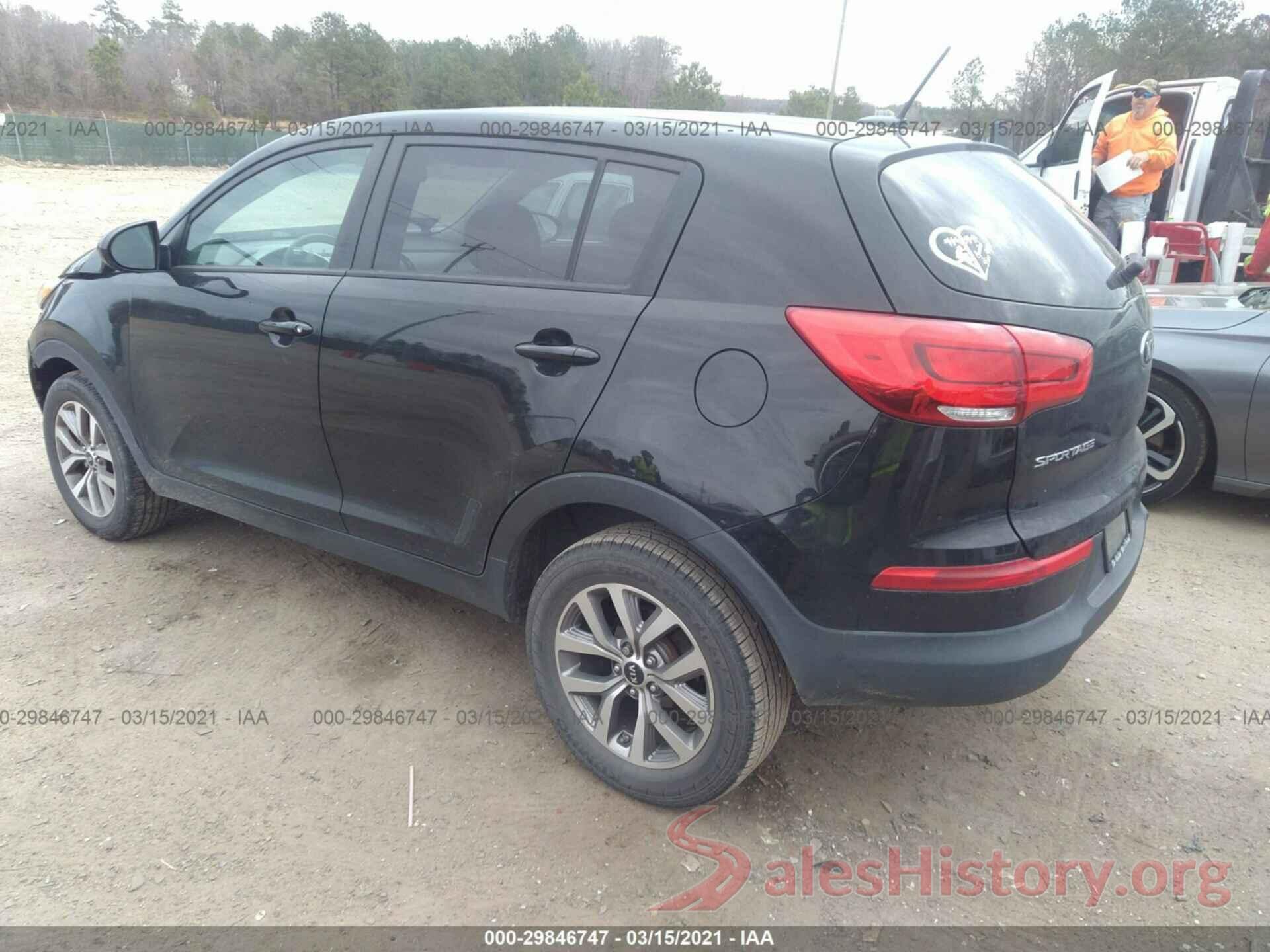 KNDPB3AC3G7841136 2016 KIA SPORTAGE