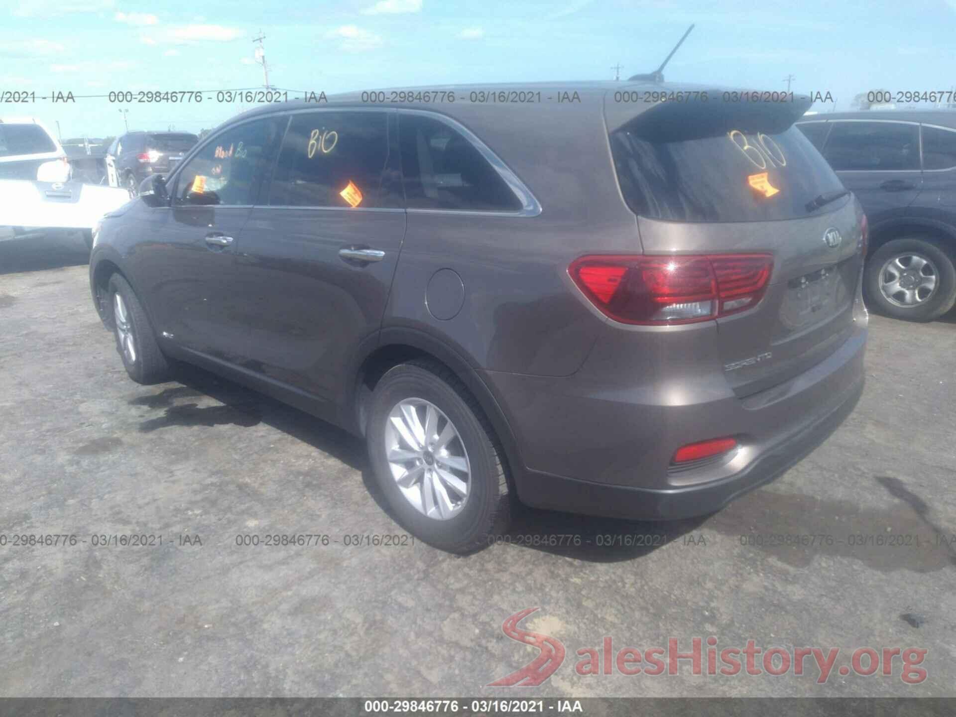 5XYPGDA59KG442686 2019 KIA SORENTO