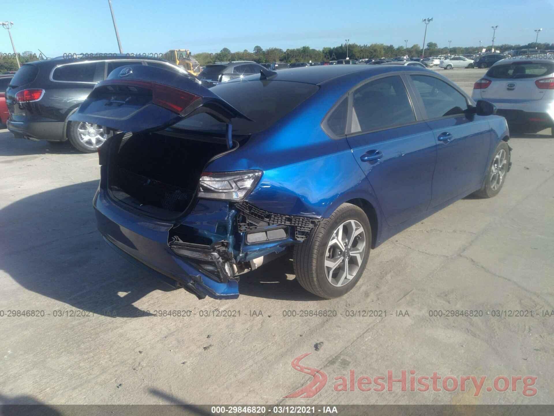 3KPF24AD4KE132301 2019 KIA FORTE