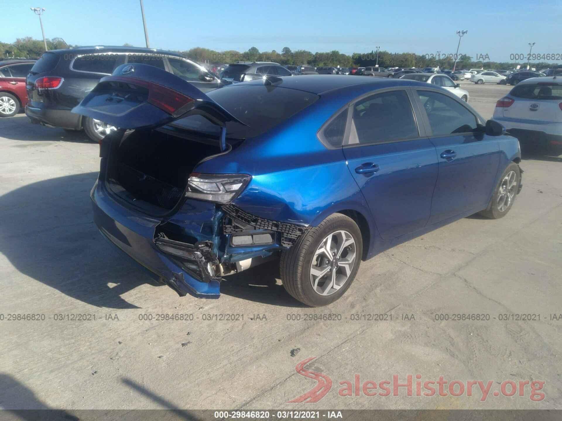 3KPF24AD4KE132301 2019 KIA FORTE