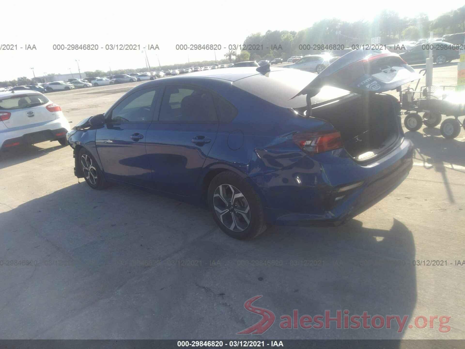 3KPF24AD4KE132301 2019 KIA FORTE