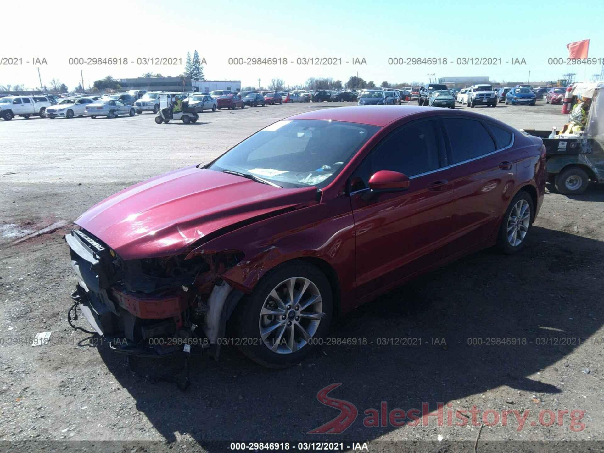 3FA6P0HD0HR277522 2017 FORD FUSION