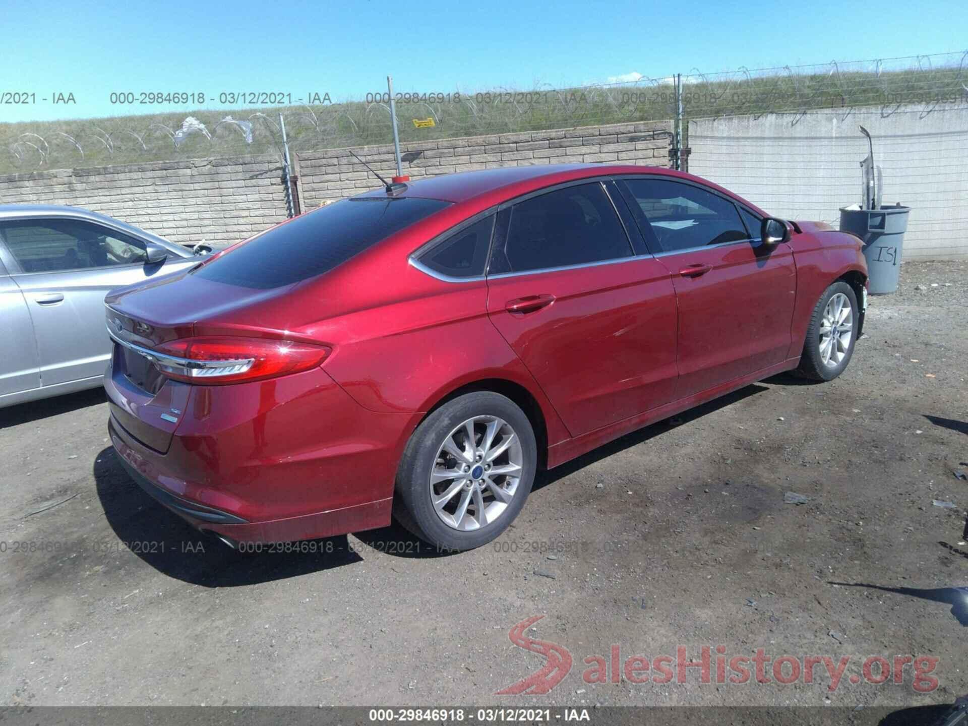 3FA6P0HD0HR277522 2017 FORD FUSION