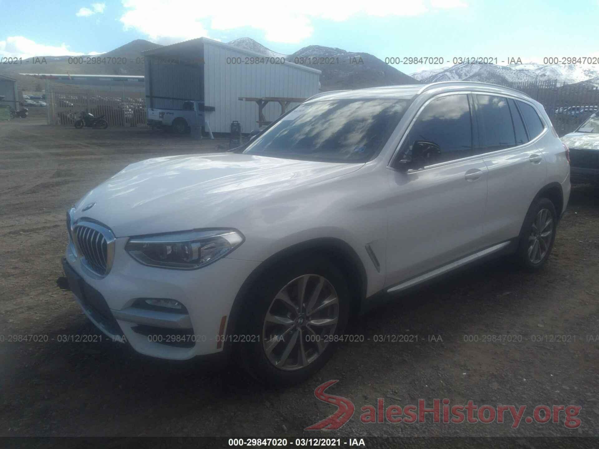 5UXTR7C59KLE94249 2019 BMW X3