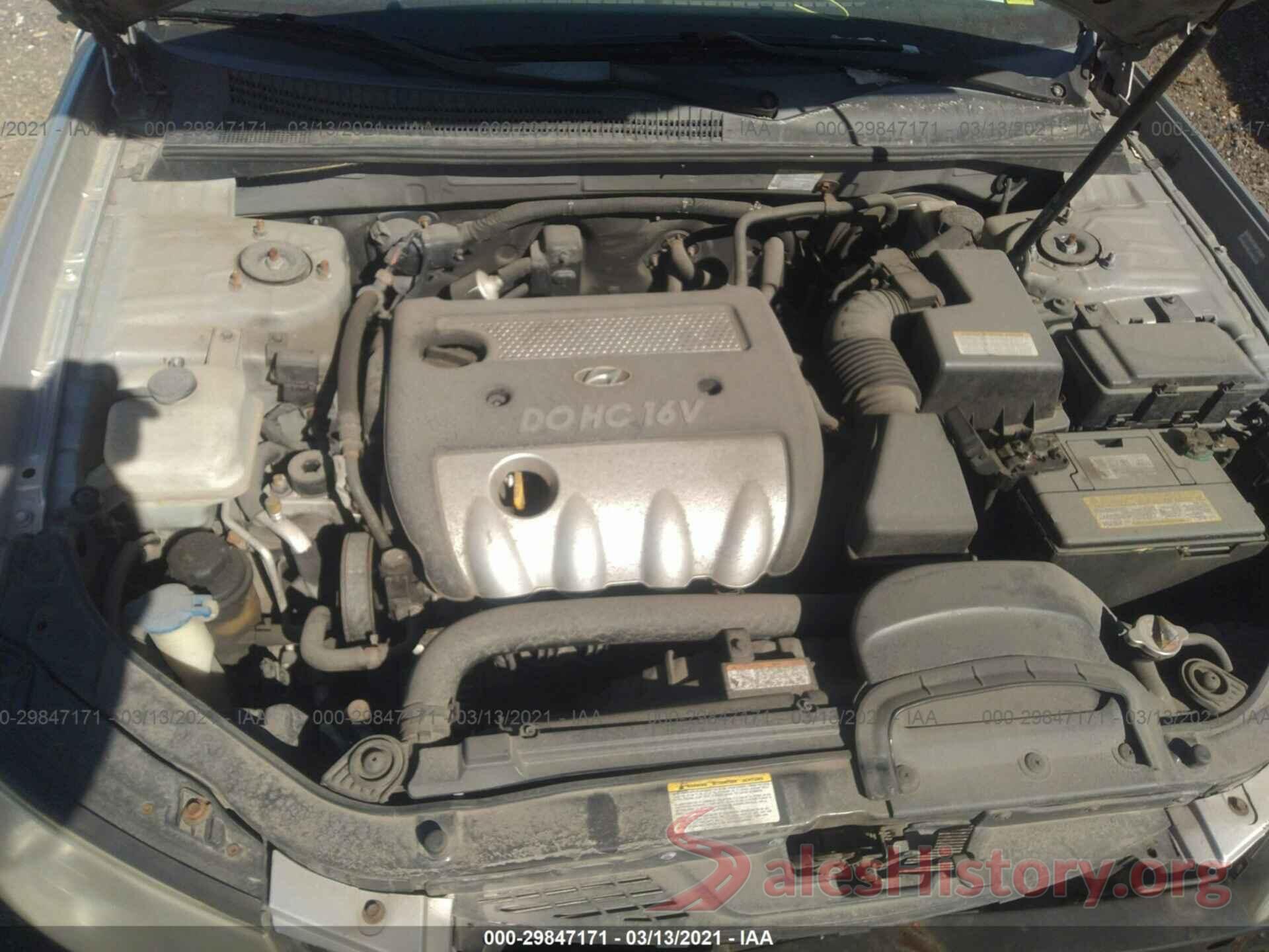 2T3H1RFV5LC039370 2008 HYUNDAI SONATA