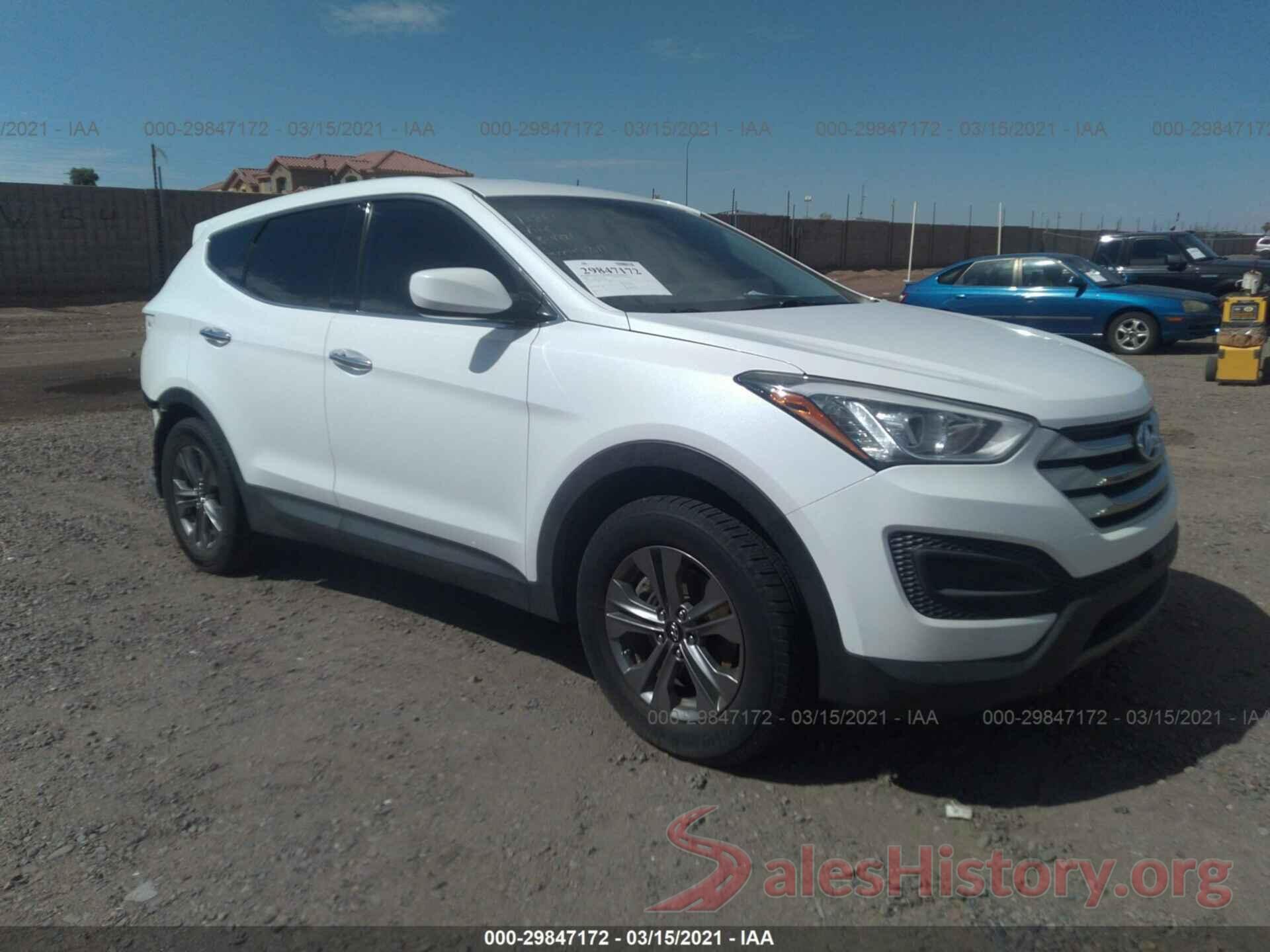 5XYZT3LB3GG322908 2016 HYUNDAI SANTA FE SPORT