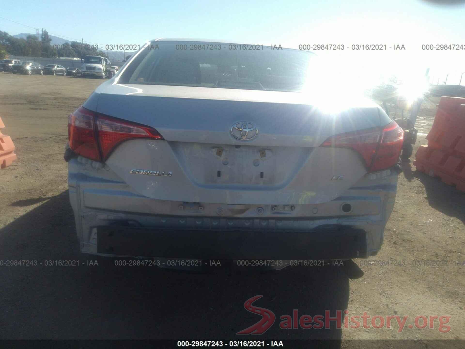 2T1BURHE7HC887681 2017 TOYOTA COROLLA