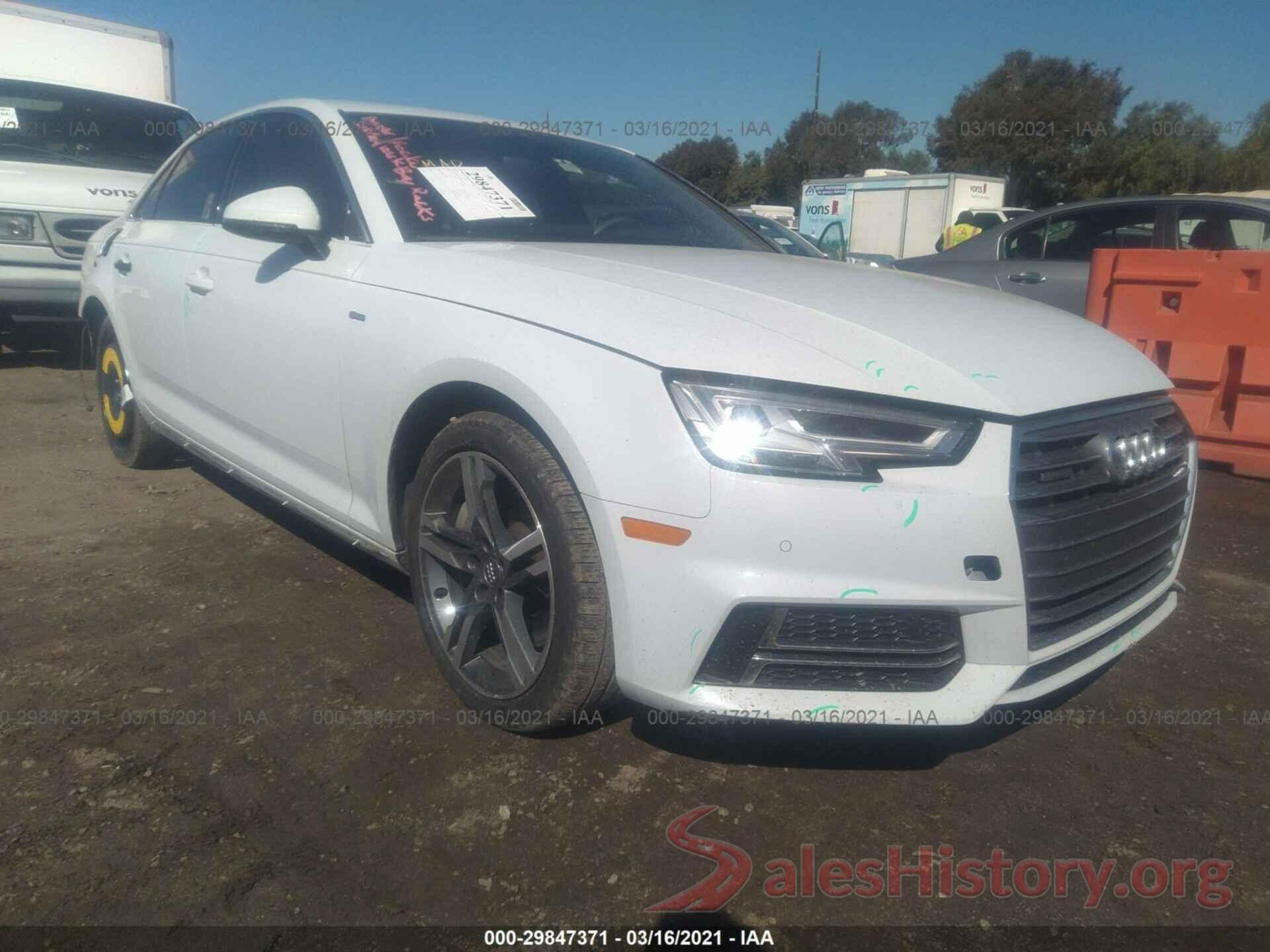 WAUENAF45HN069950 2017 AUDI A4