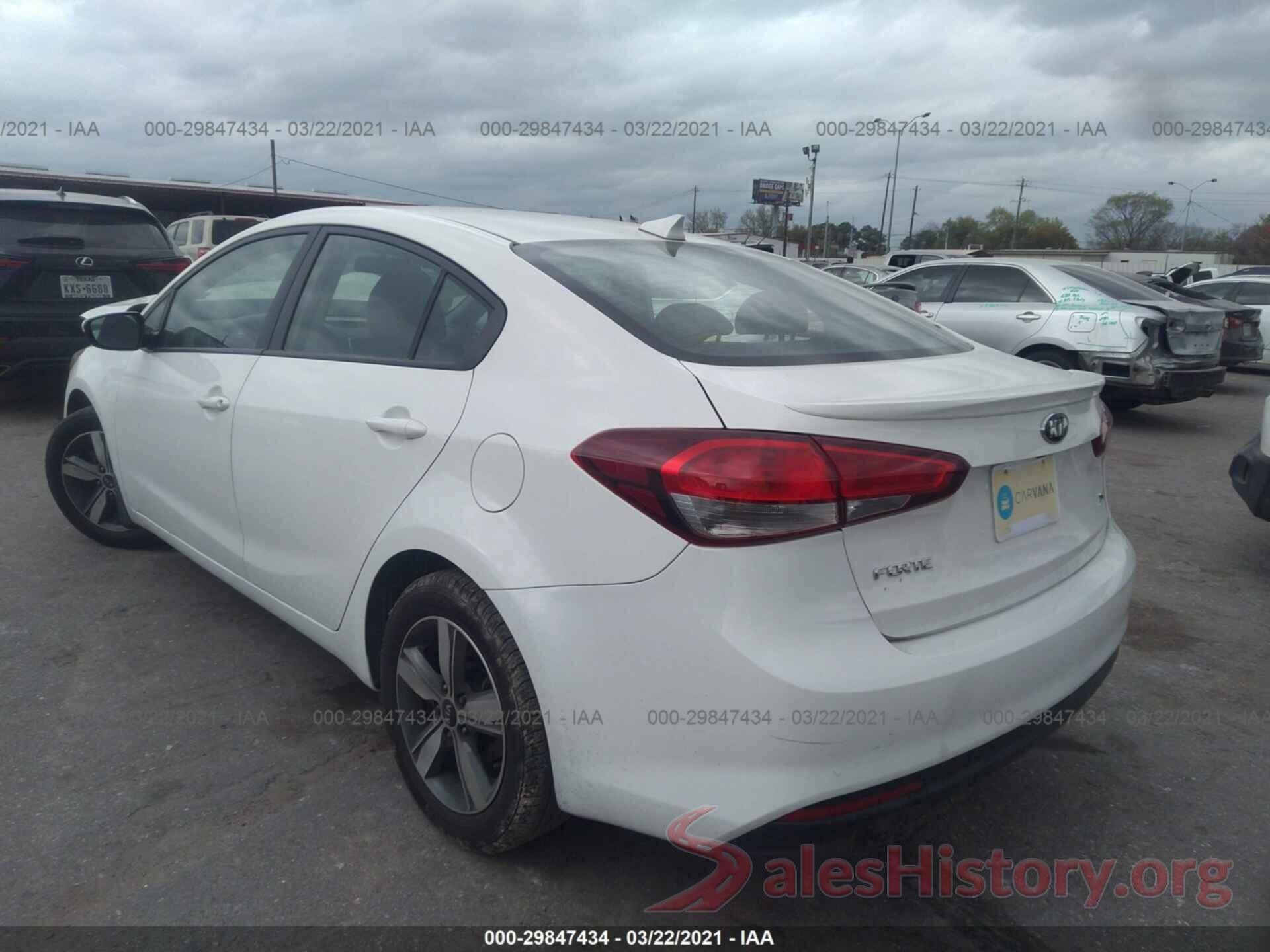 3KPFL4A70JE282279 2018 KIA FORTE