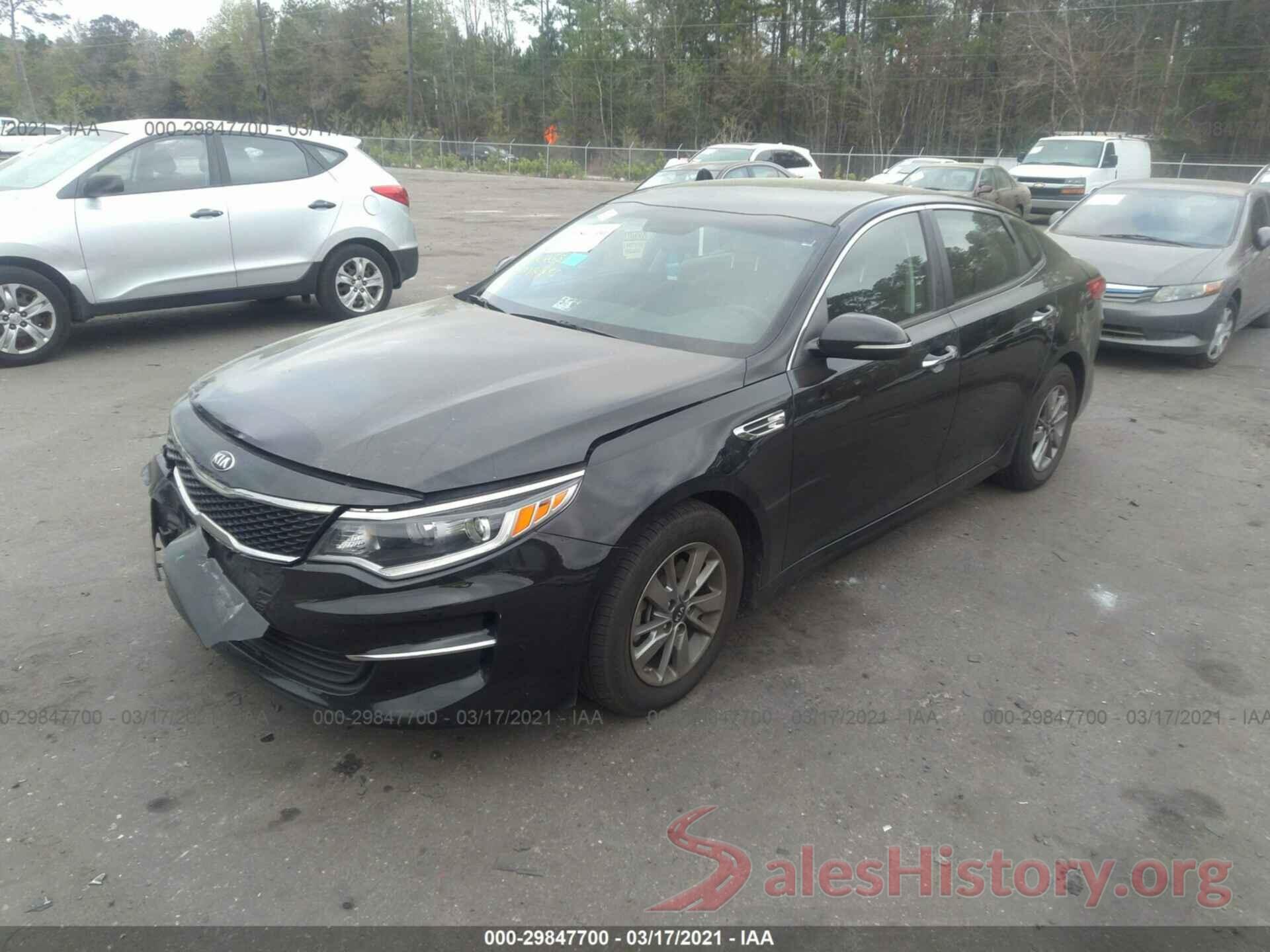 5XXGT4L1XGG033243 2016 KIA OPTIMA