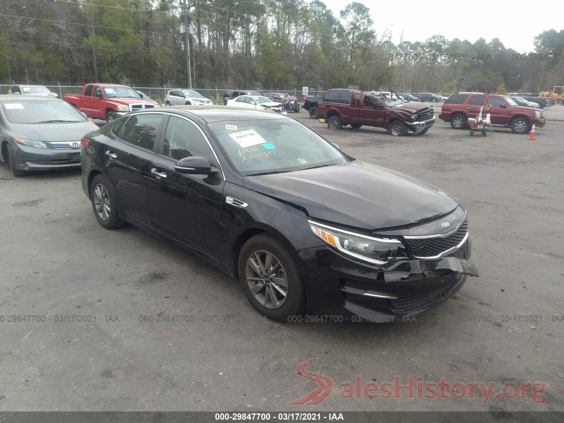 5XXGT4L1XGG033243 2016 KIA OPTIMA