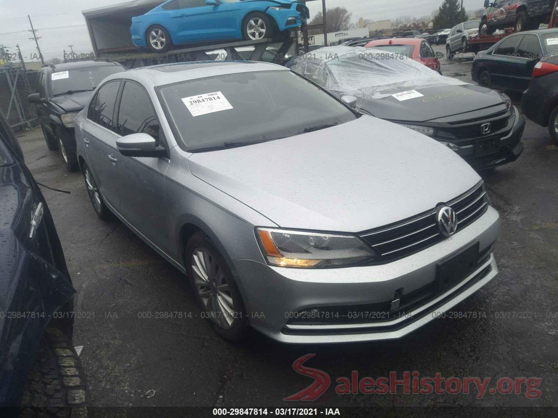 3VWL17AJ6GM217891 2016 VOLKSWAGEN JETTA SEDAN