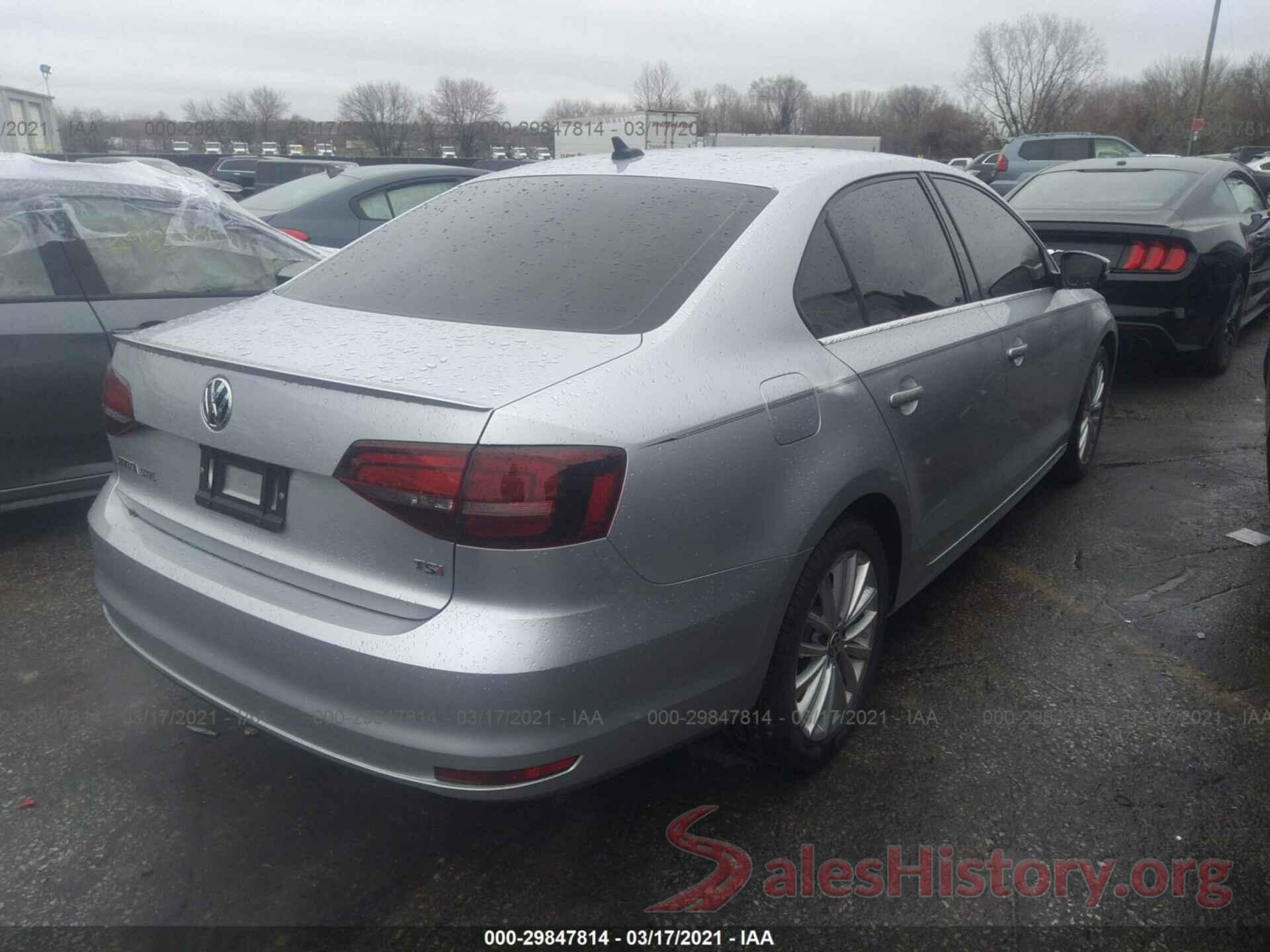 3VWL17AJ6GM217891 2016 VOLKSWAGEN JETTA SEDAN