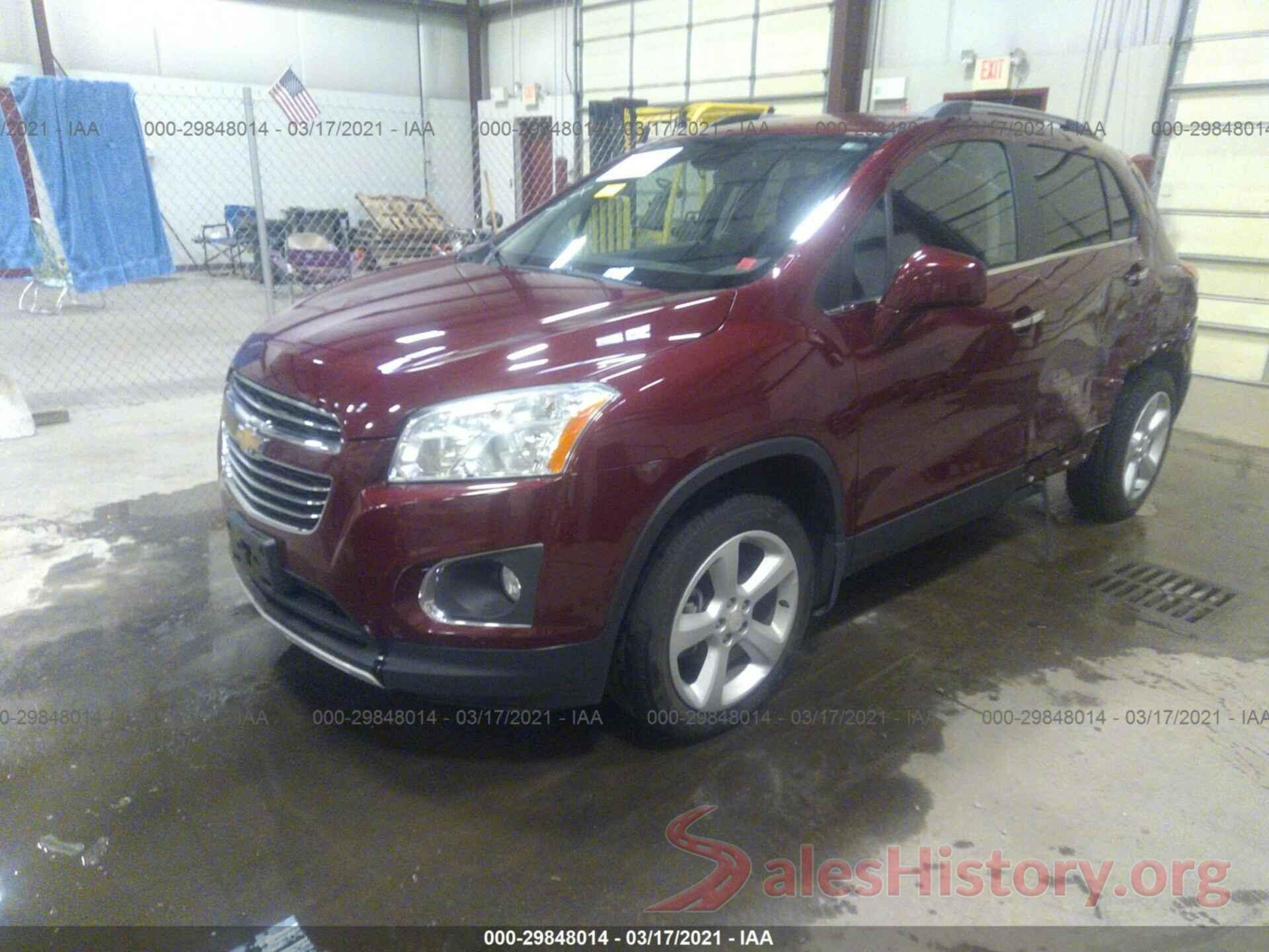 3GNCJRSB8GL264794 2016 CHEVROLET TRAX