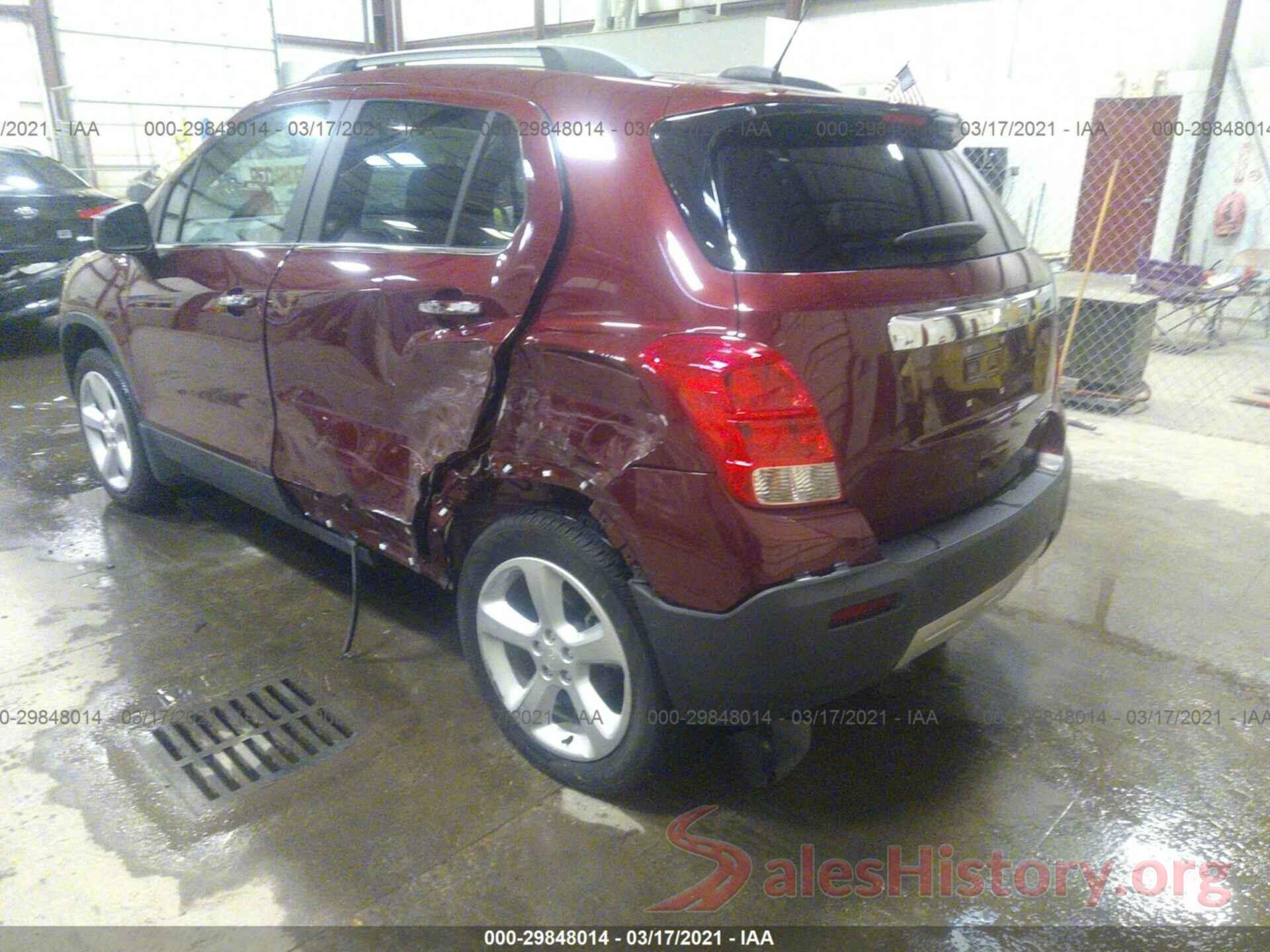 3GNCJRSB8GL264794 2016 CHEVROLET TRAX