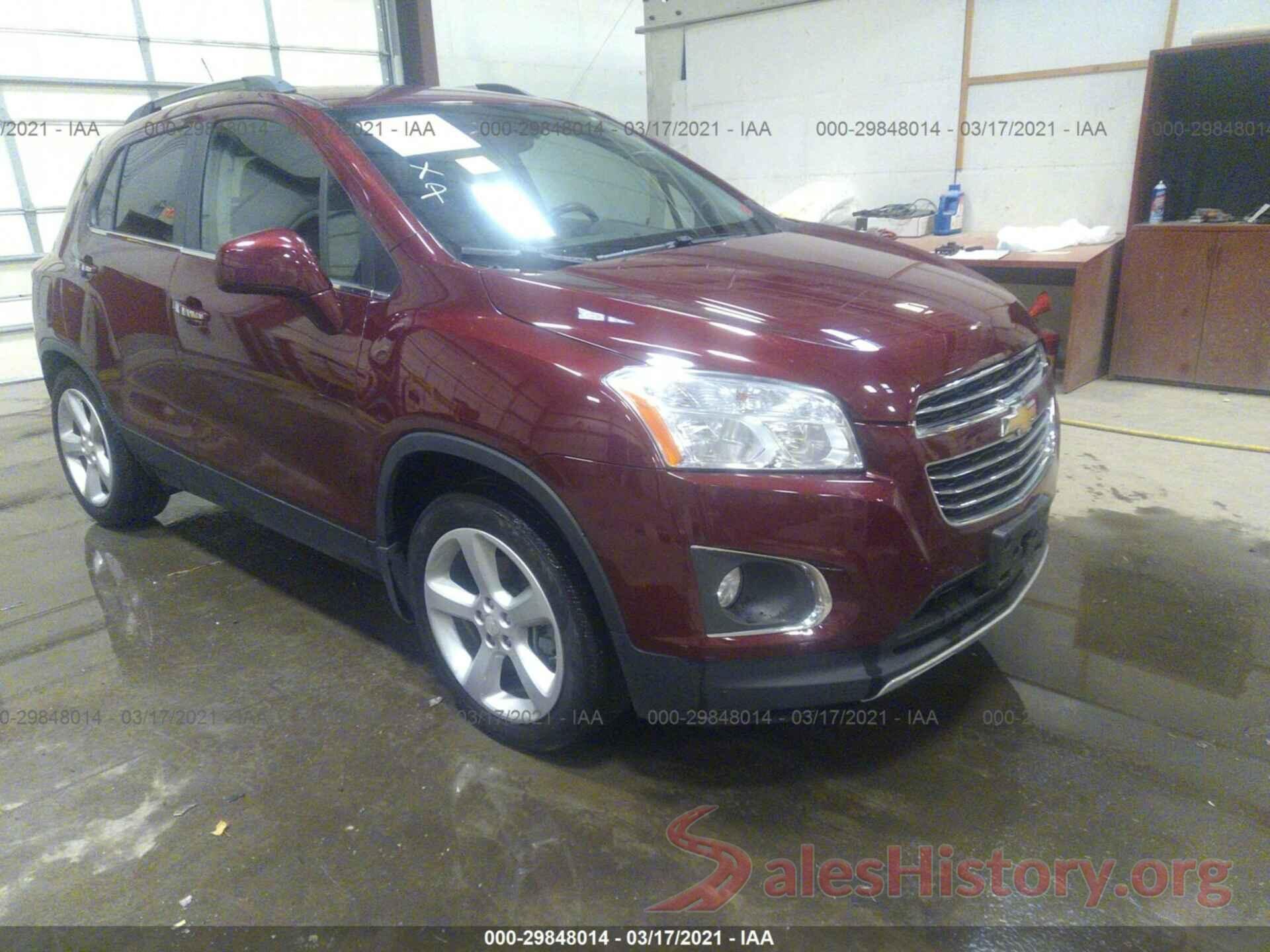 3GNCJRSB8GL264794 2016 CHEVROLET TRAX