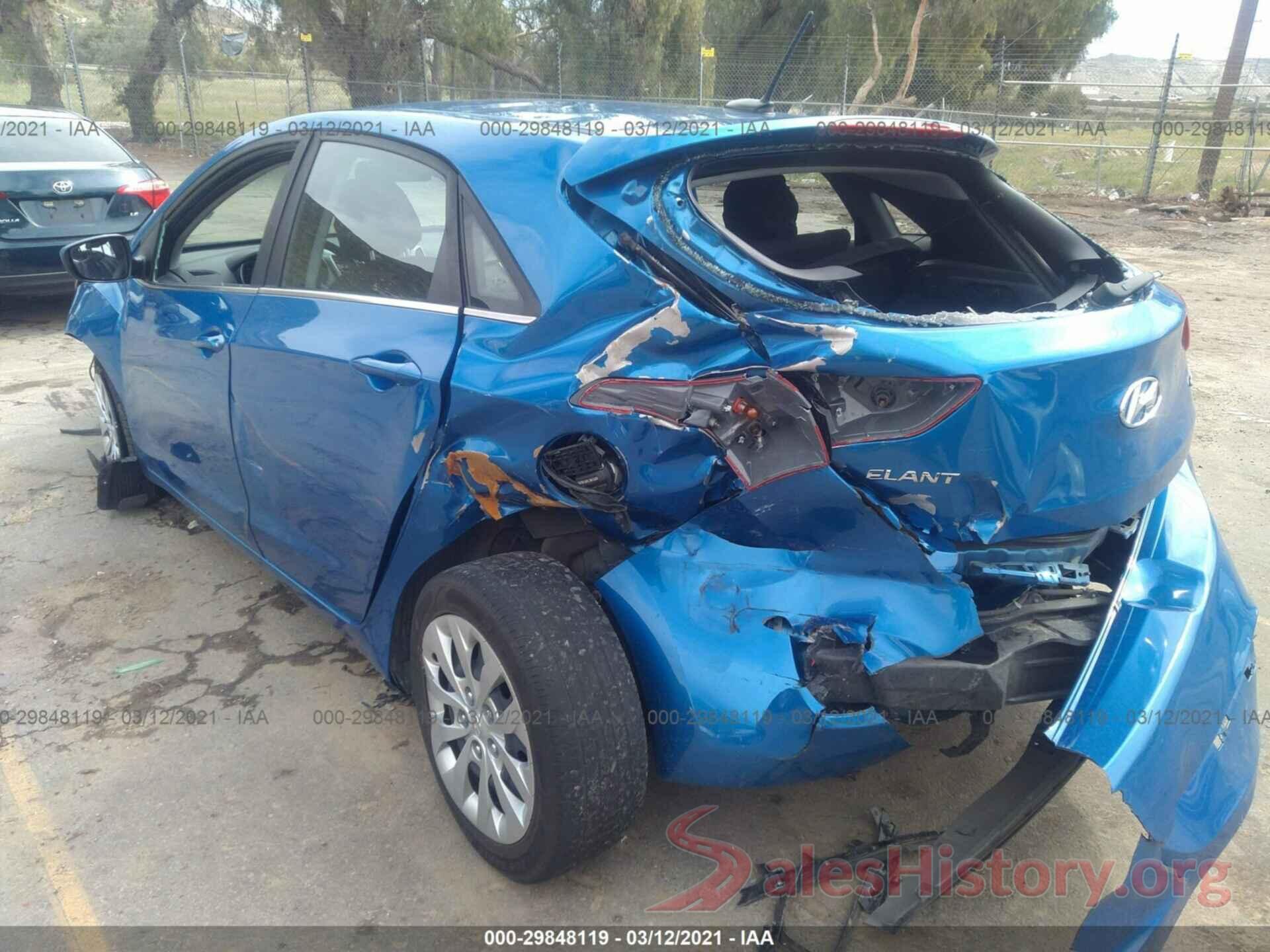 KMHD35LHXHU379287 2017 HYUNDAI ELANTRA GT