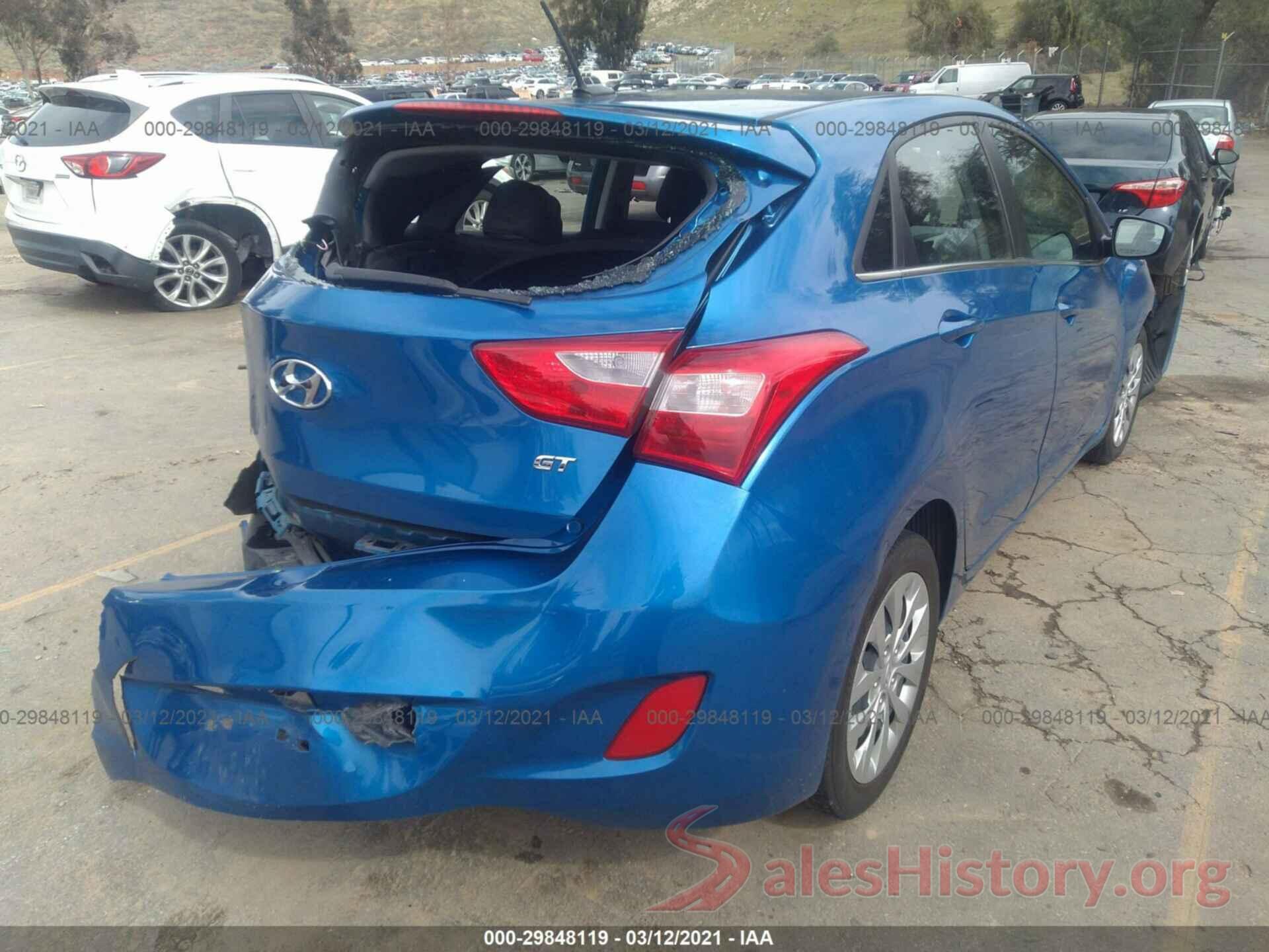 KMHD35LHXHU379287 2017 HYUNDAI ELANTRA GT