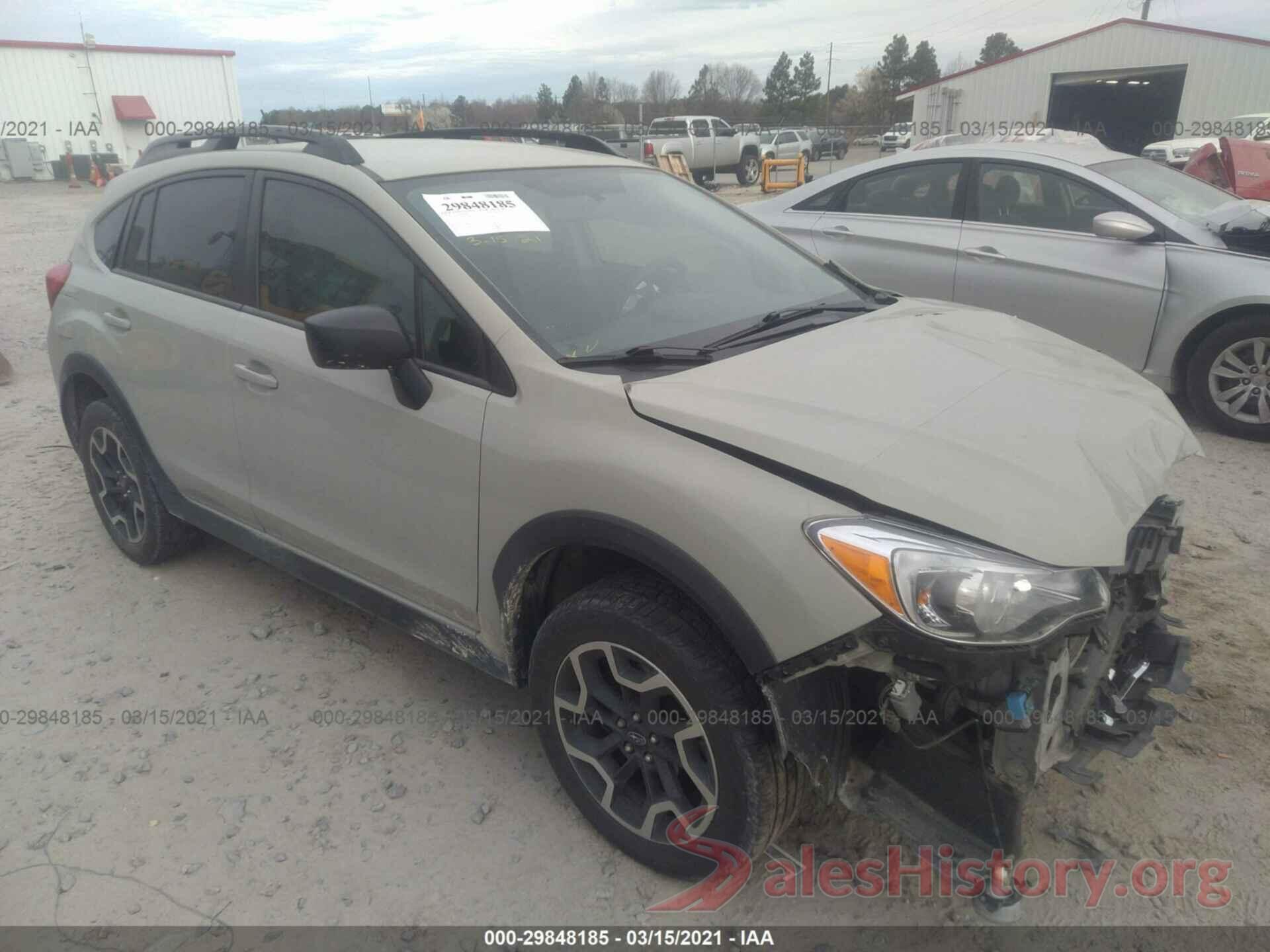 JF2GPAAC7G9330850 2016 SUBARU CROSSTREK