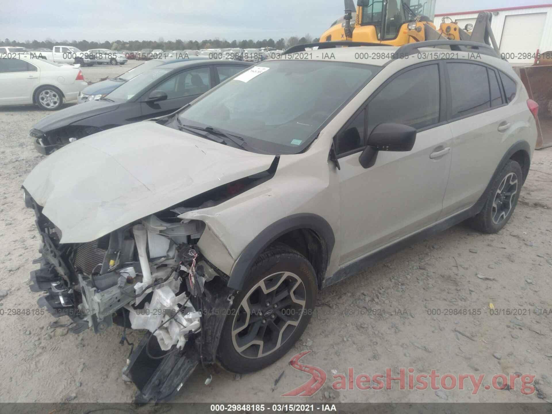 JF2GPAAC7G9330850 2016 SUBARU CROSSTREK