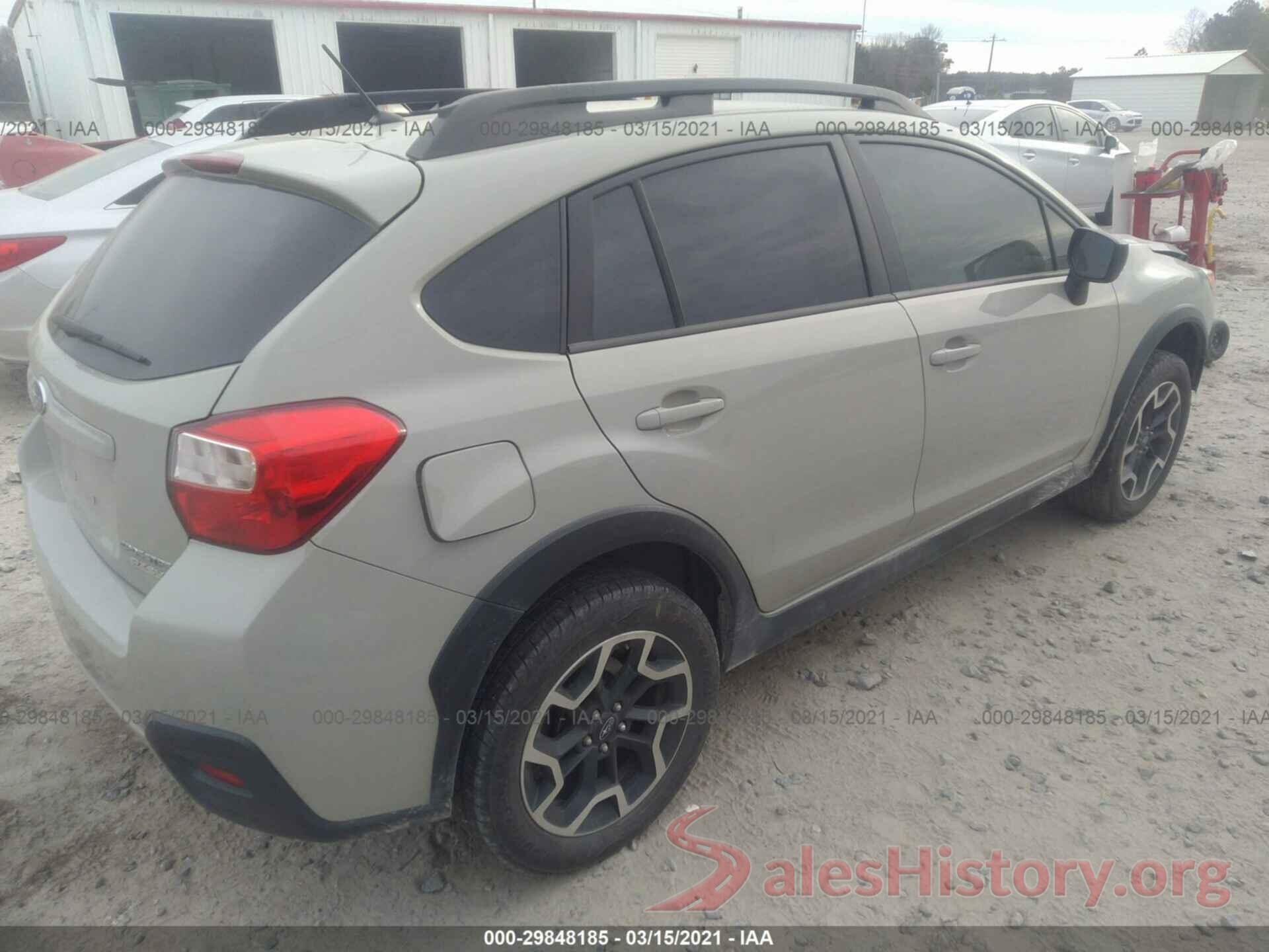 JF2GPAAC7G9330850 2016 SUBARU CROSSTREK